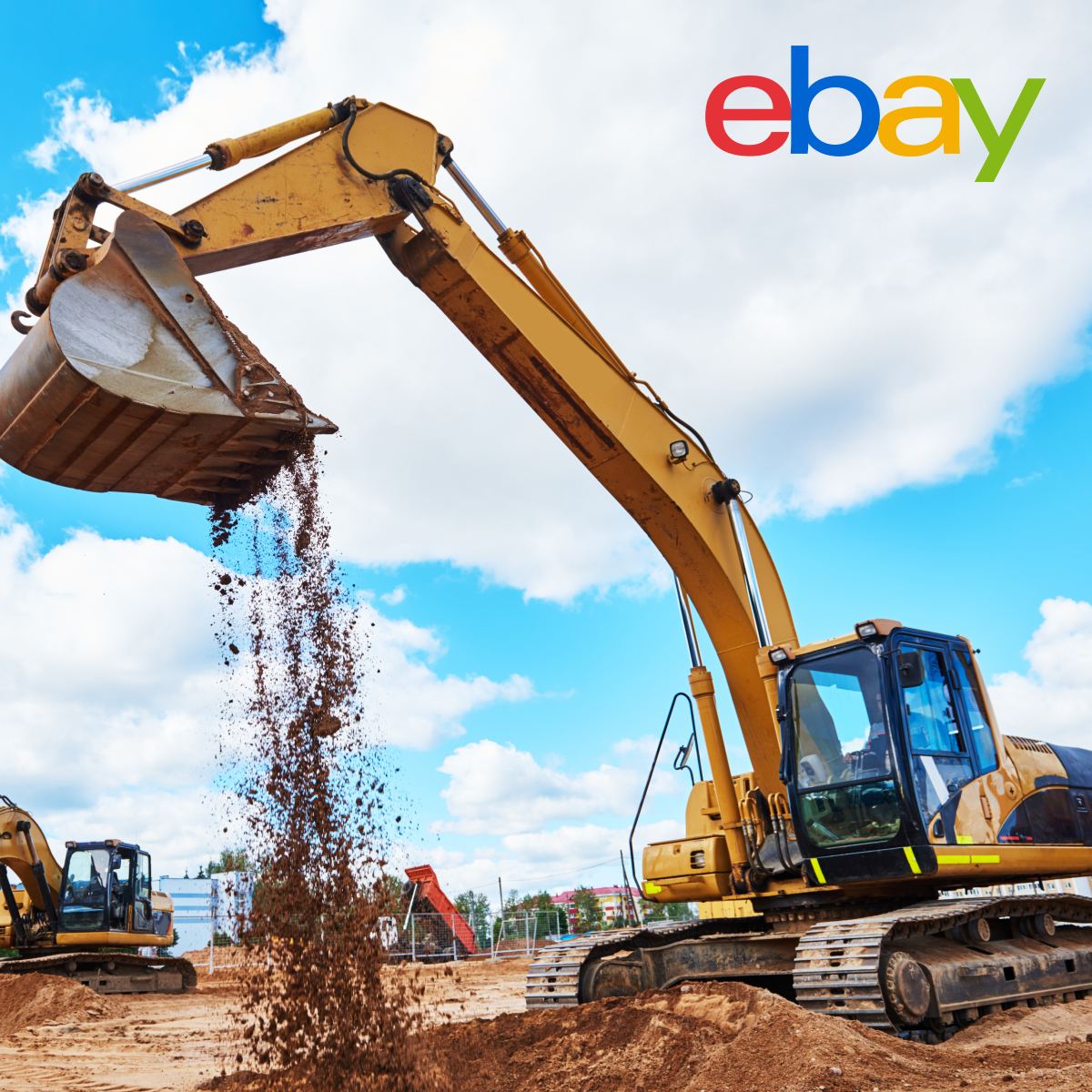 Equipment World - Partner Products Facebook ad: Equipment, Parts, Attachments, and More.