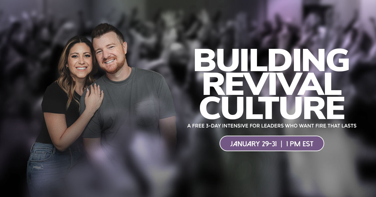 John and Tiffany Facebook ad: Register FREE for Building Revival Culture →