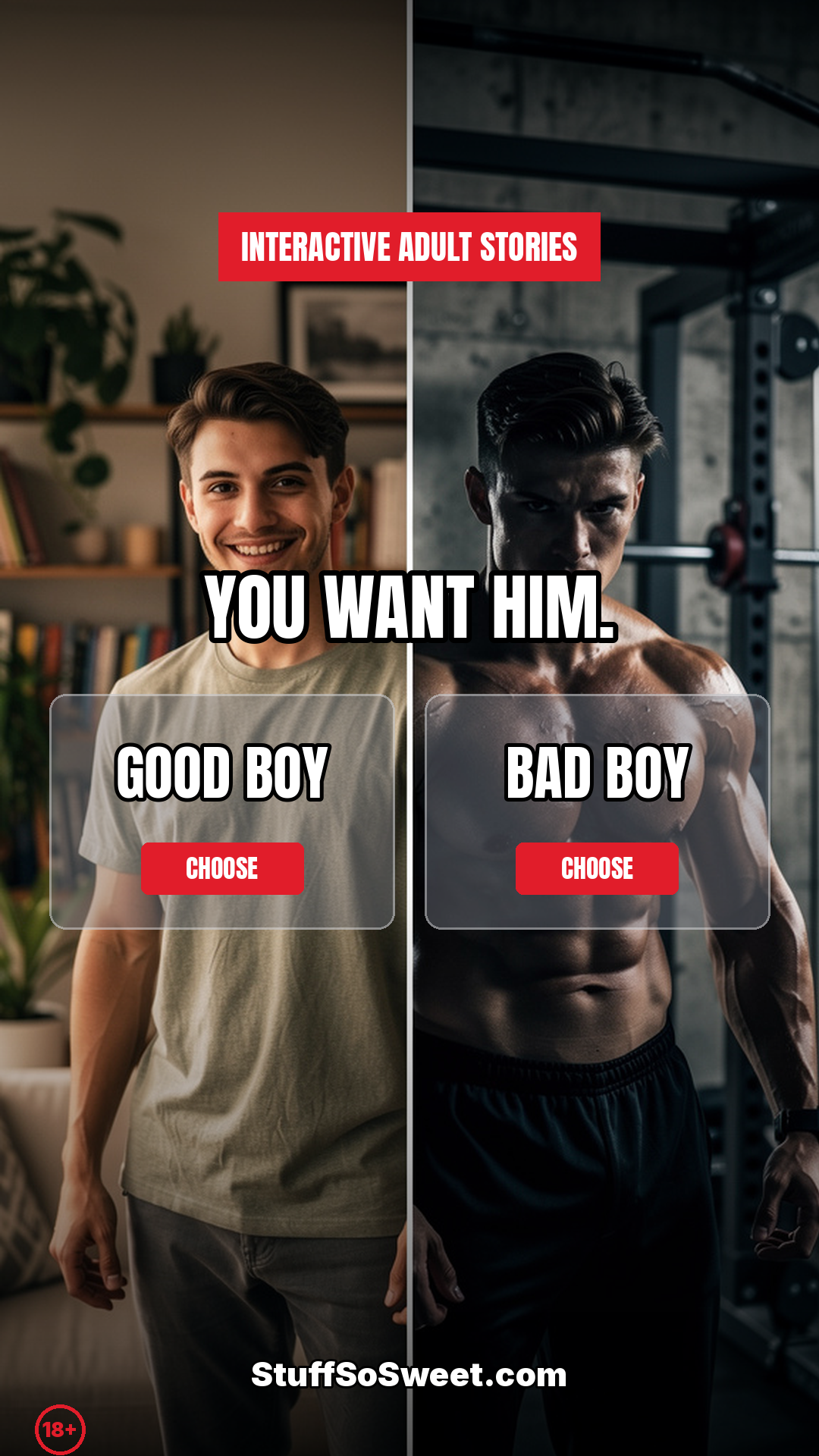 Stuff So Sweet Facebook ad: Good boy or bad boy?