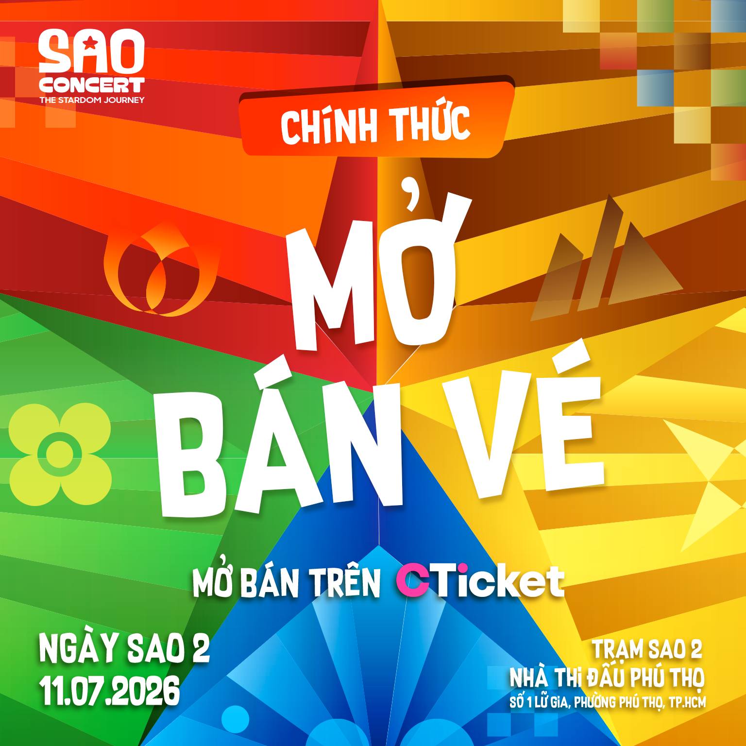 SAO Concert Facebook ad: CHÍNH THỨC MỞ BÁN VÉ SAO CONCERT …