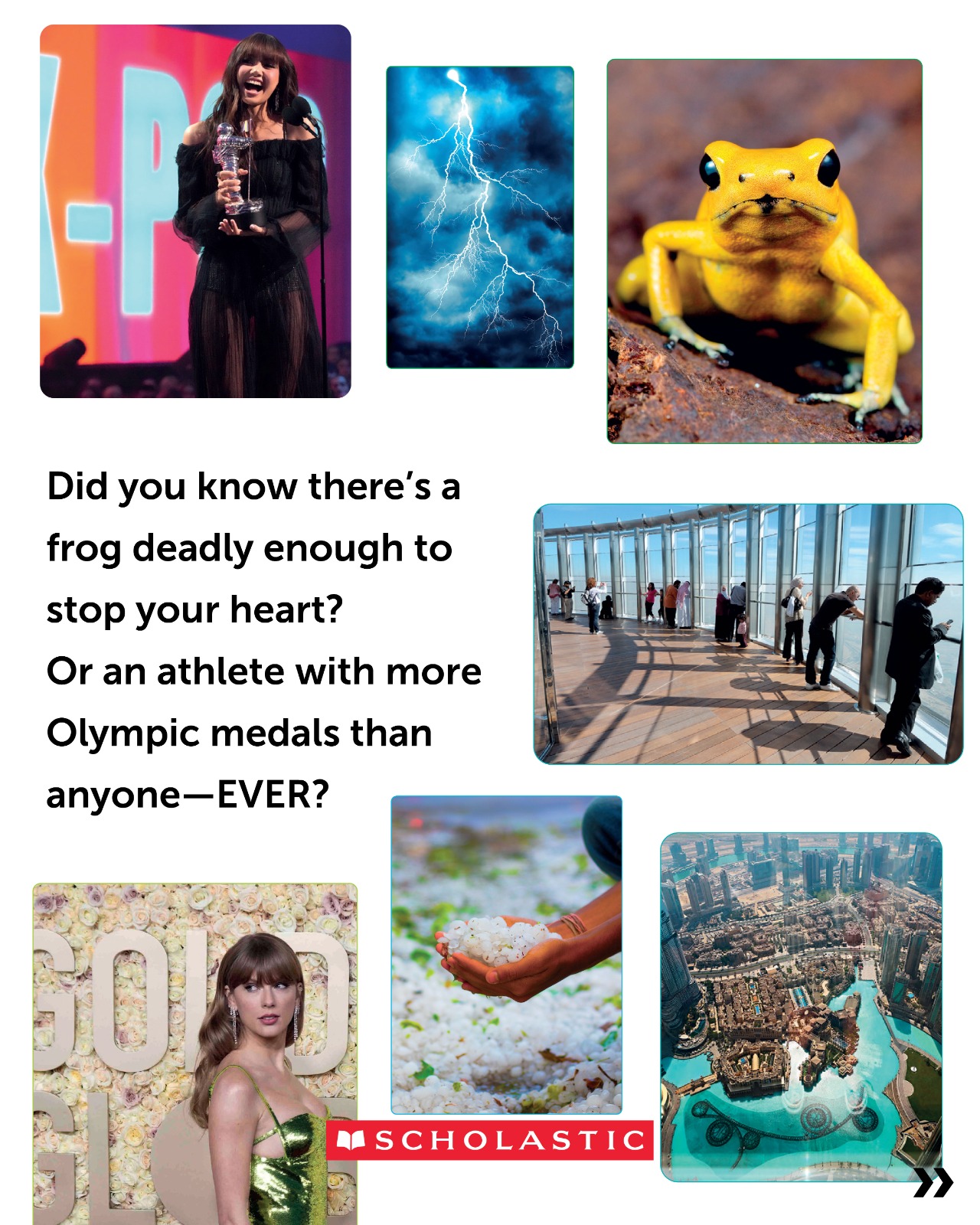 Scholastic India Facebook ad: Bigger. Wilder. Unbelievable.
