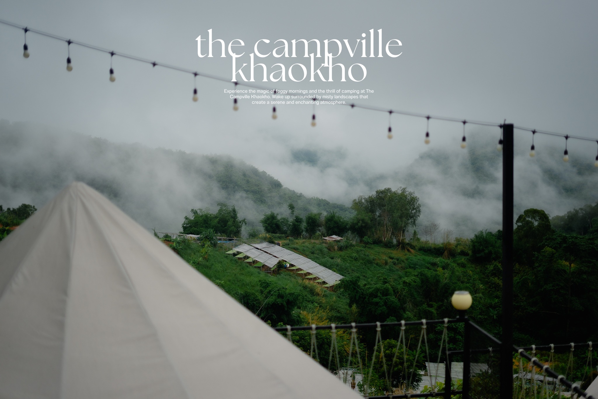The Campville Khaokho Facebook ad: ไม่ว่าคุณจะเป็นสายแคมป์ปิ้ง หรือสายพักสบายแบบบ้านเป็นหลัง