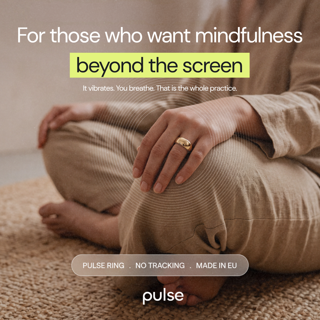 The Pulse Ring Facebook ad: Quit meditating again? It wasn't your discipline