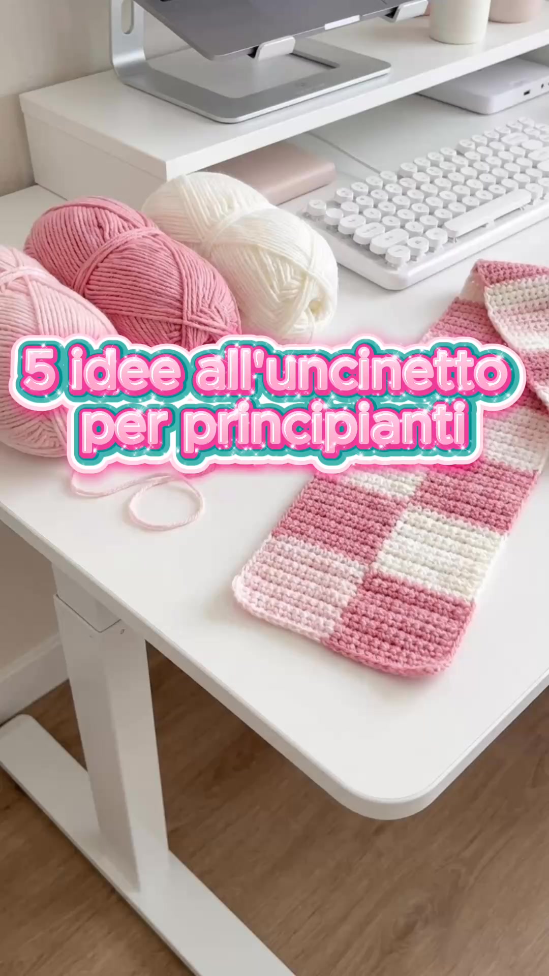 YarnPal - Crochet for Beginners Facebook ad: Inizia ora l'uncinetto, facile e rilassante