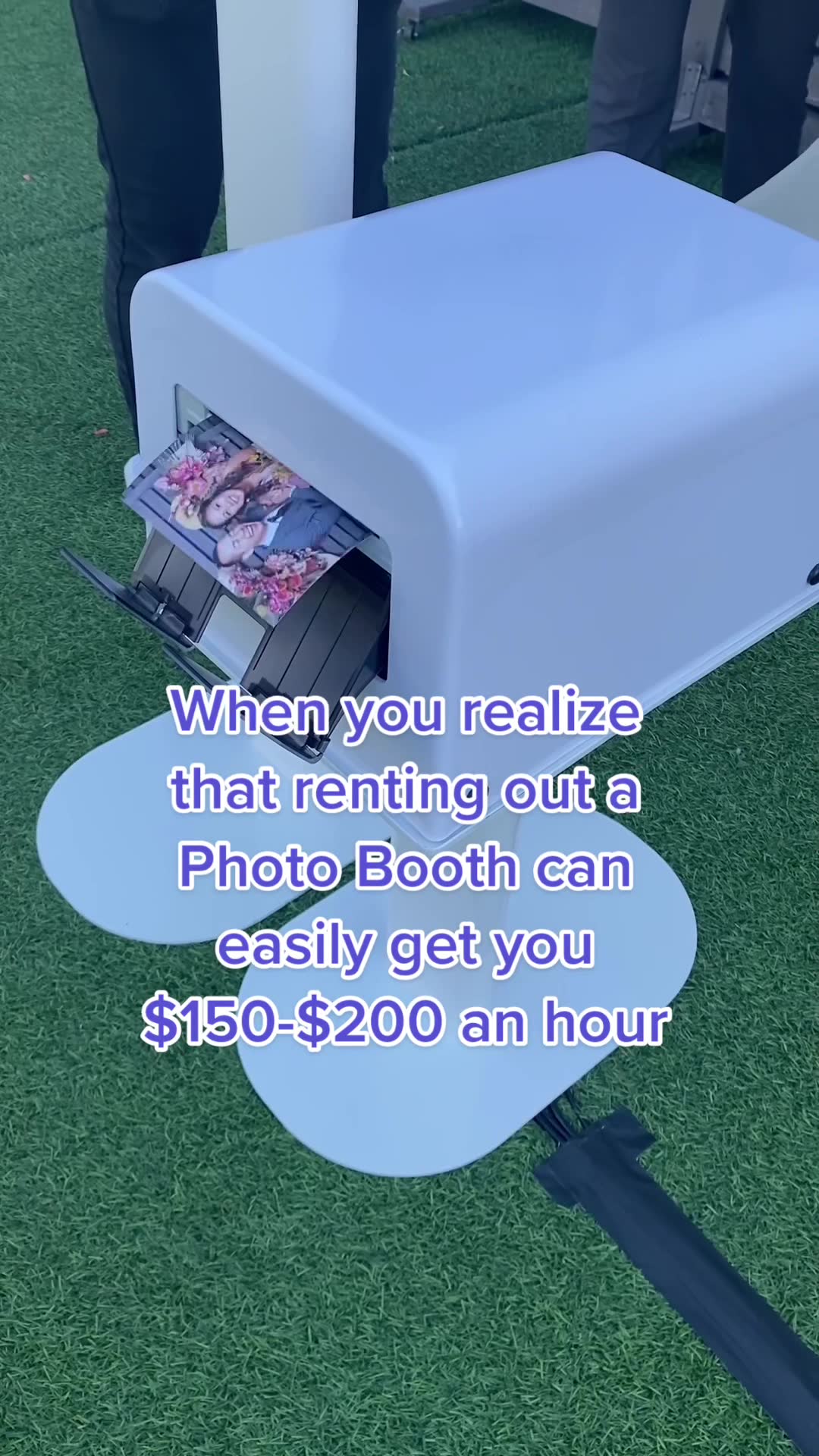 Photobooth Supply Co. Facebook ad from Aug 24, 2026