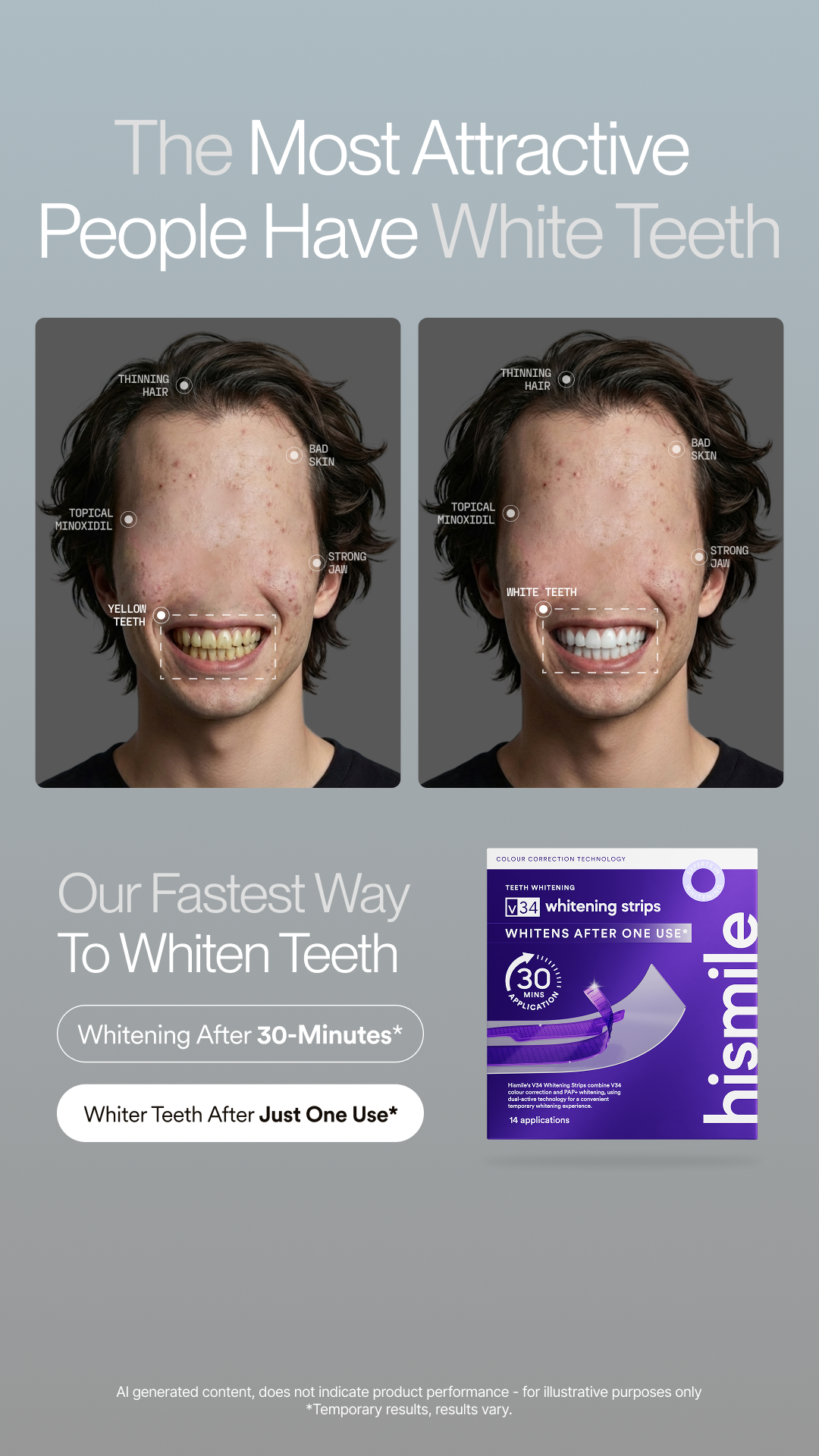 Hismile Facebook ad
