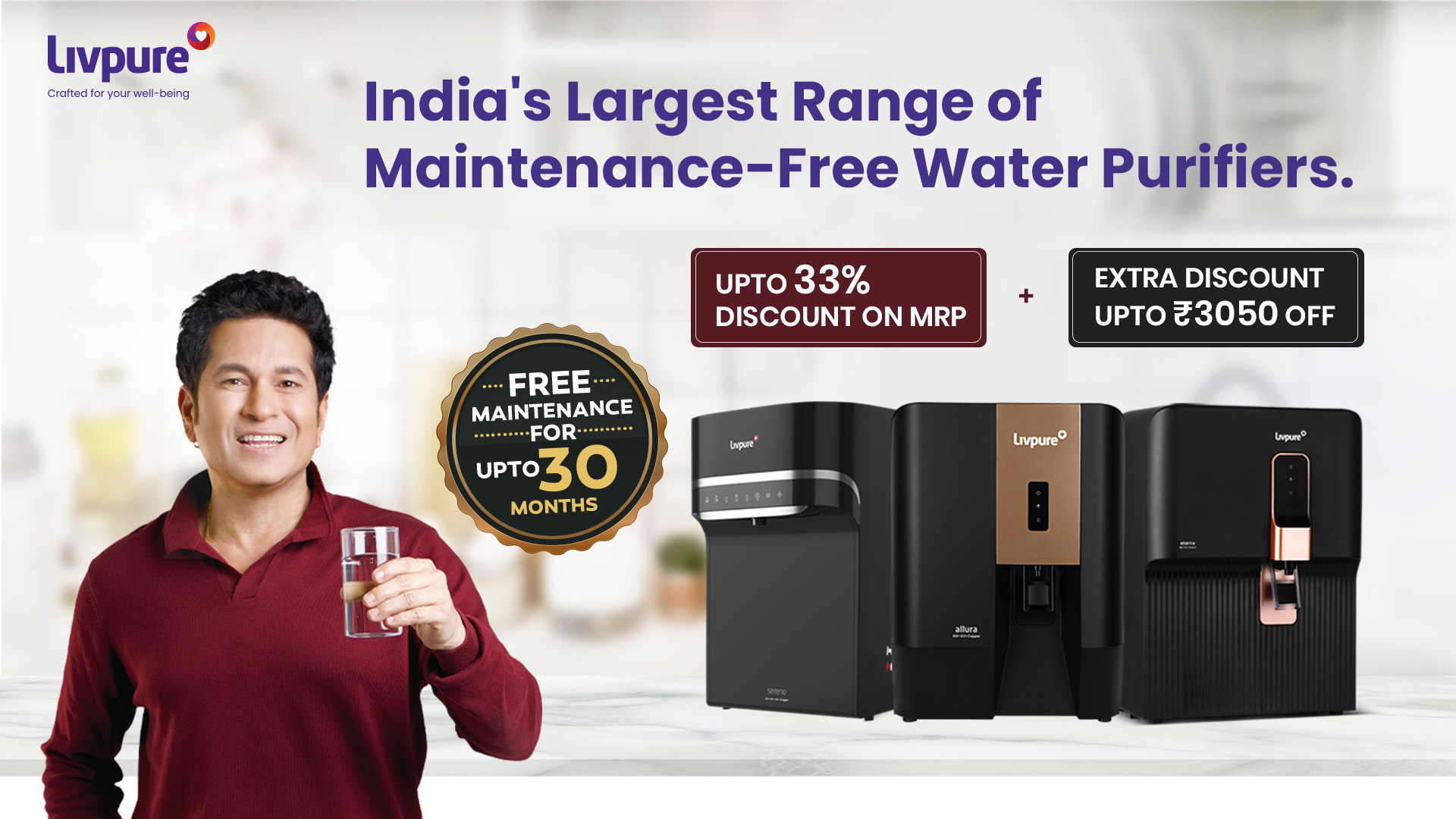 Livpure India Facebook ad