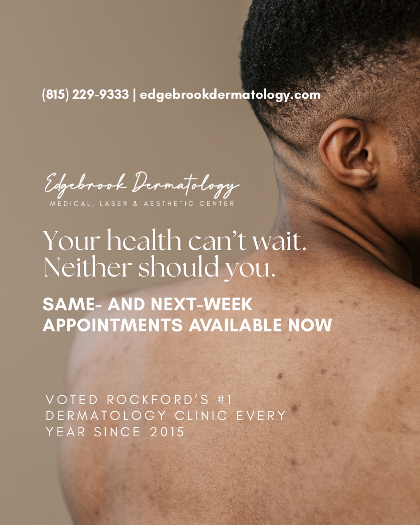 Edgebrook Dermatology: Medical, Laser & Aesthetic Center Facebook ad