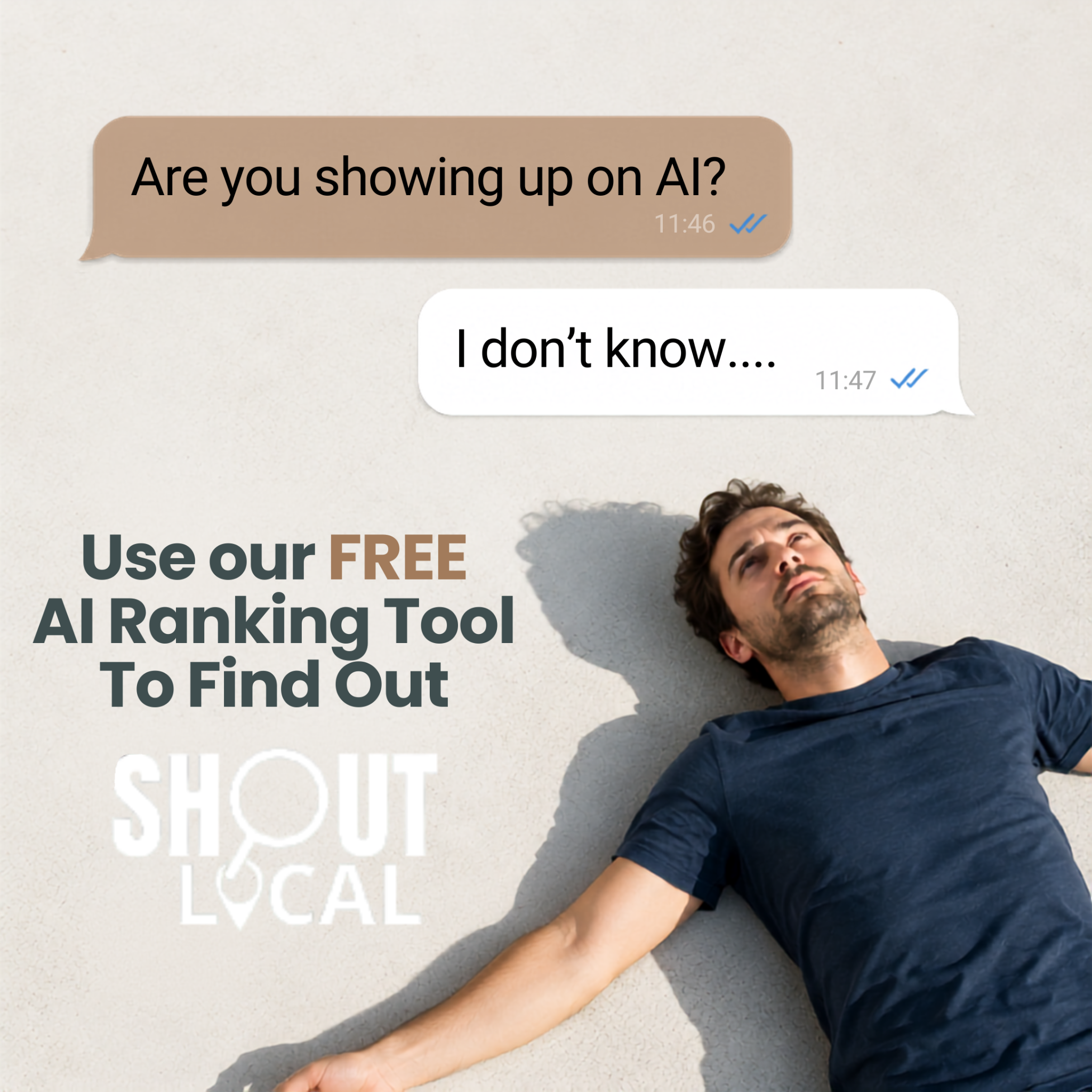 Shout Local Facebook ad