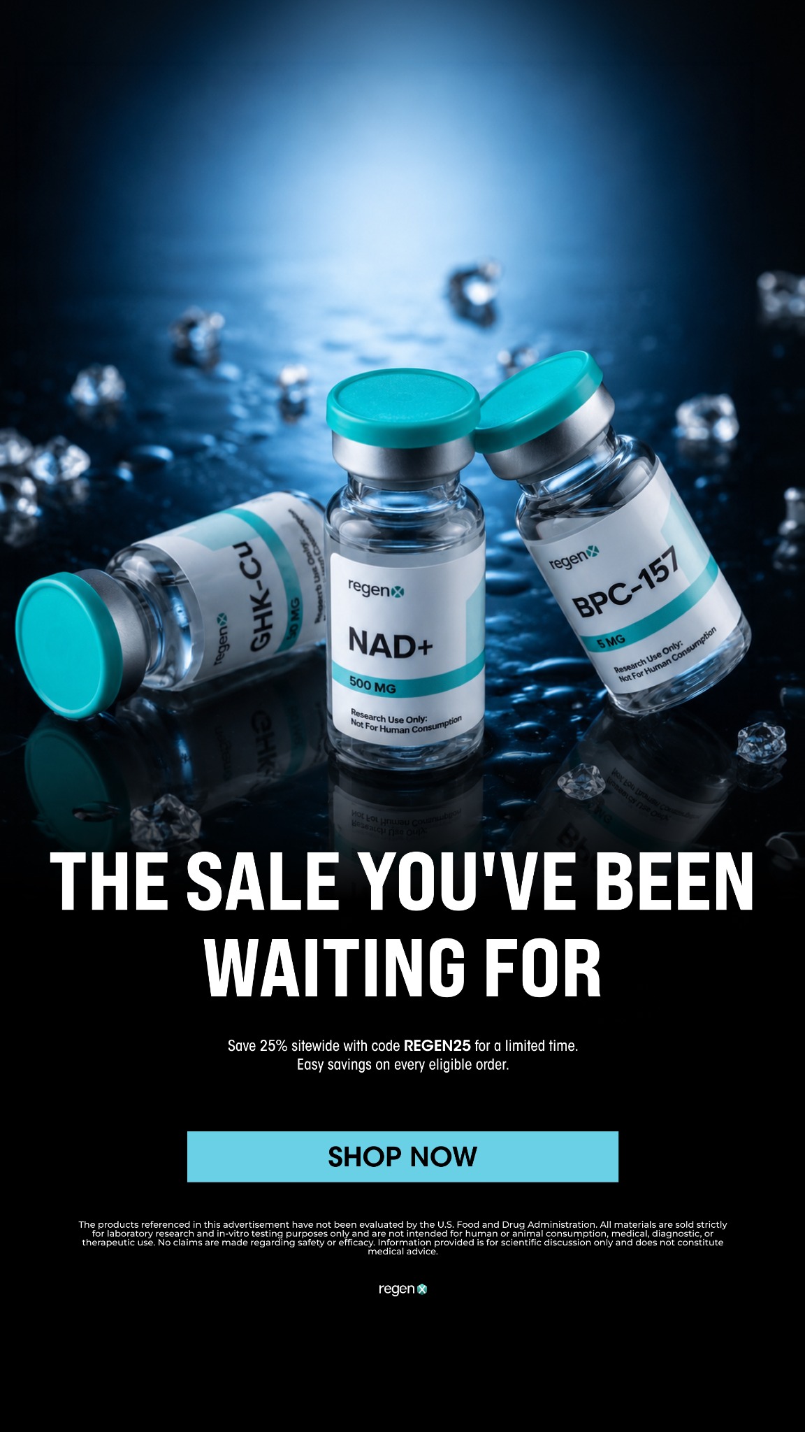Regenx Facebook ad from Jul 11, 2026
