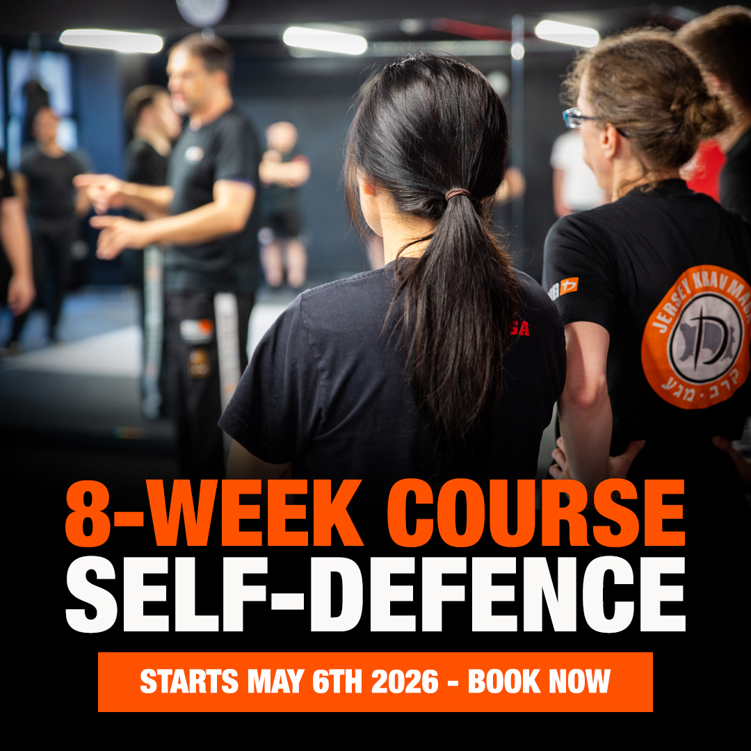 Jersey Krav Maga & Self Defence Facebook ad from Apr 1, 2026