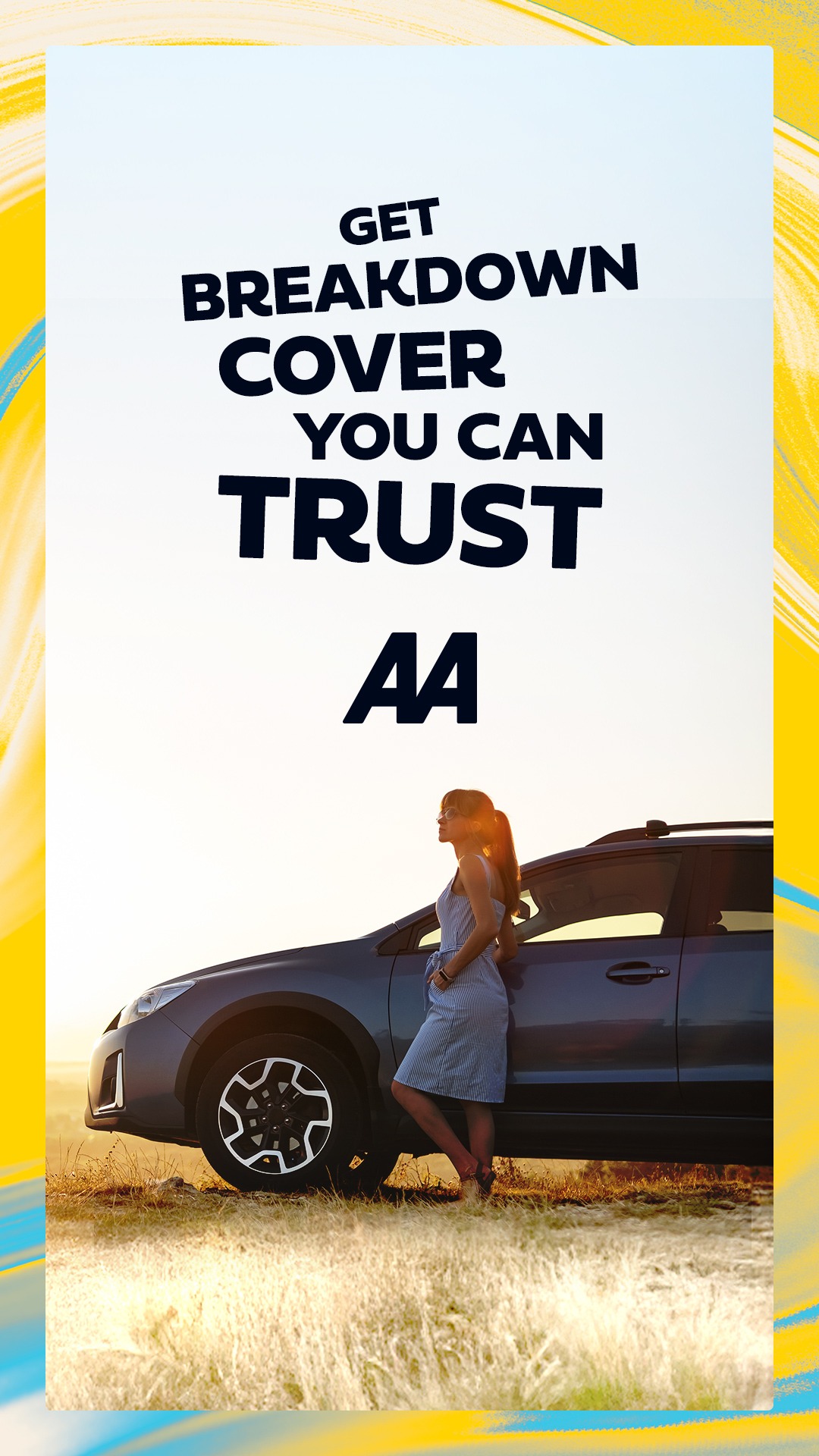 The AA UK Facebook ad