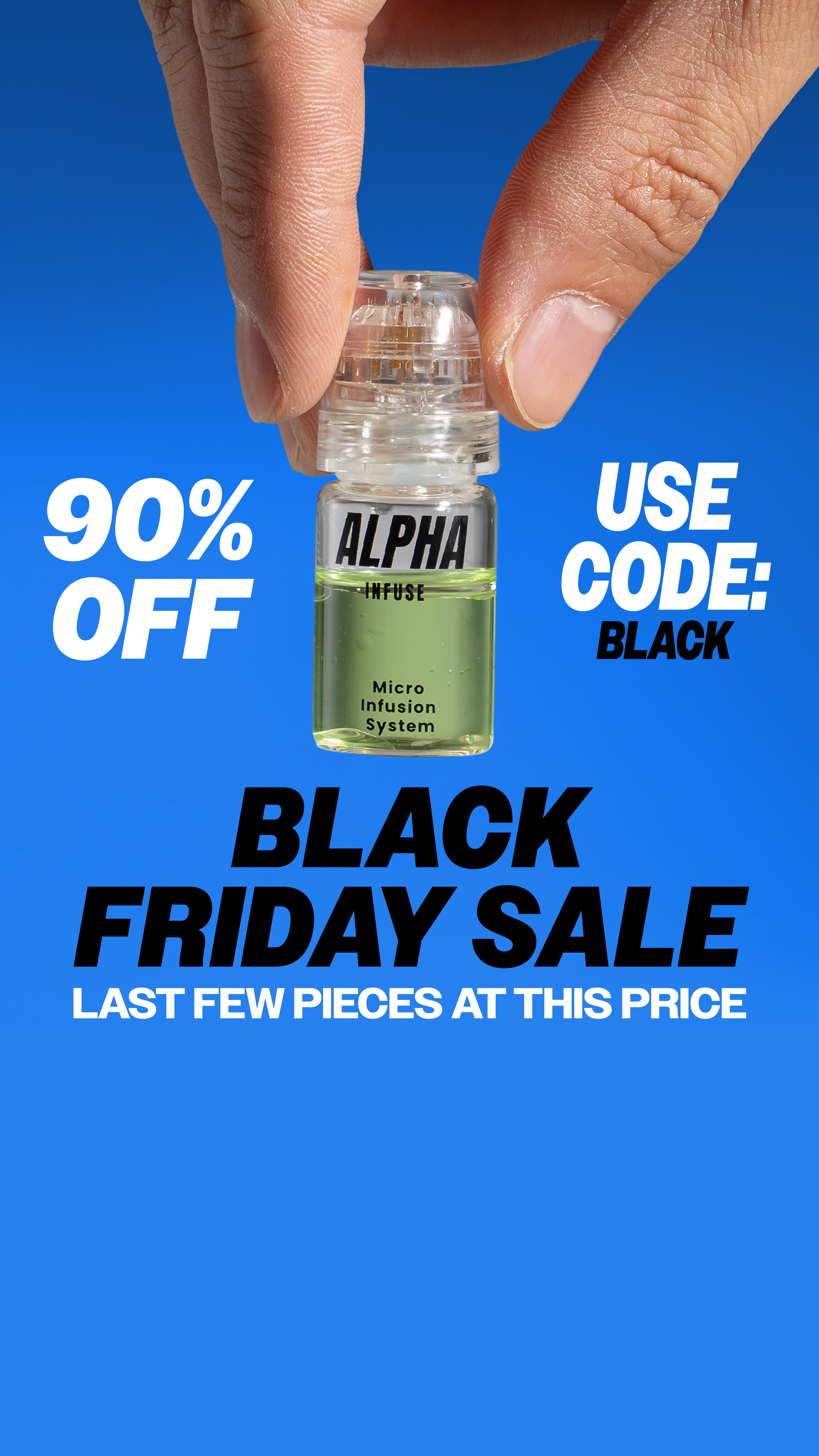 AlphaInfuse Facebook ad
