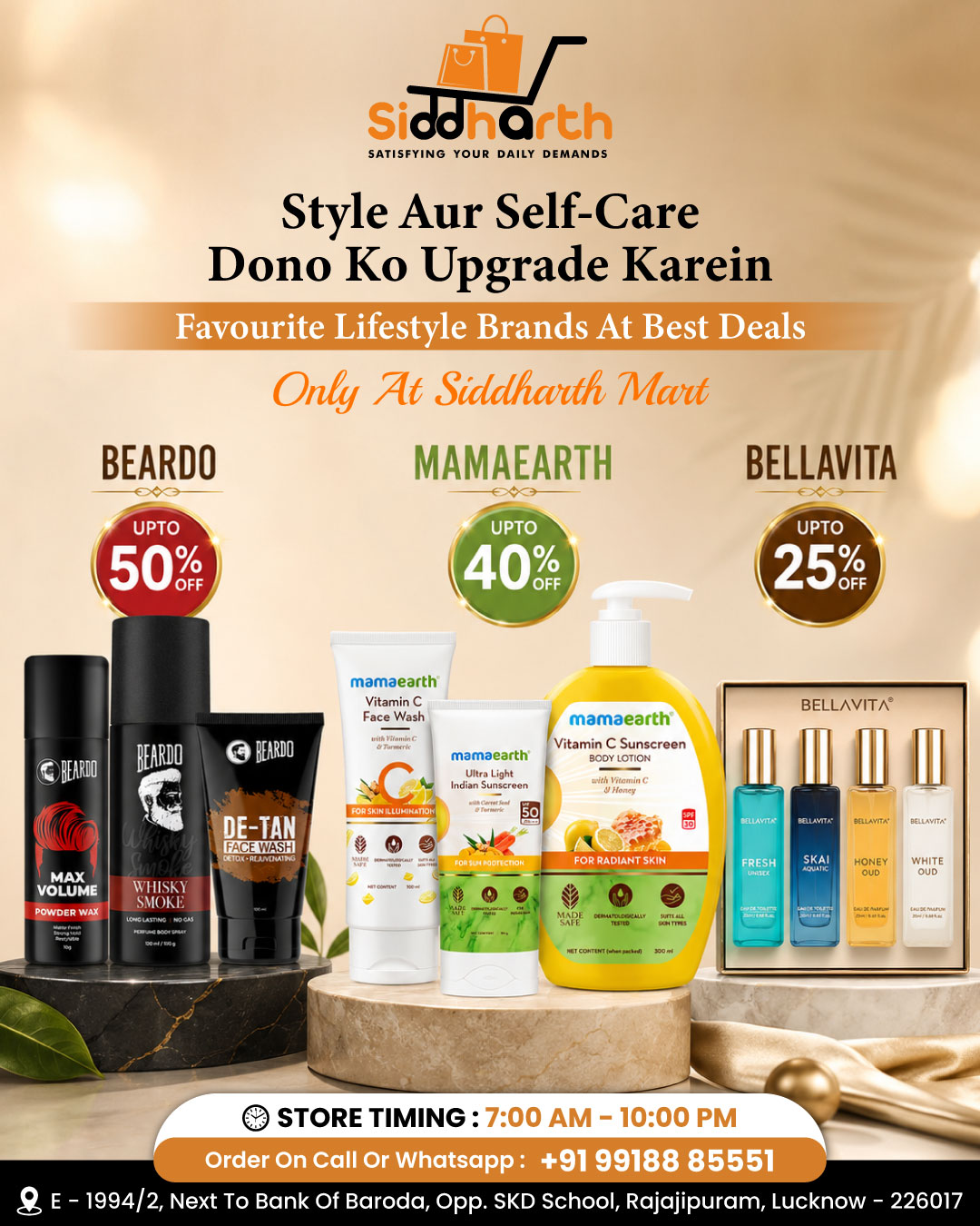 siddharth__smart Facebook ad: Upgrade Your Style & Self-Care Game!