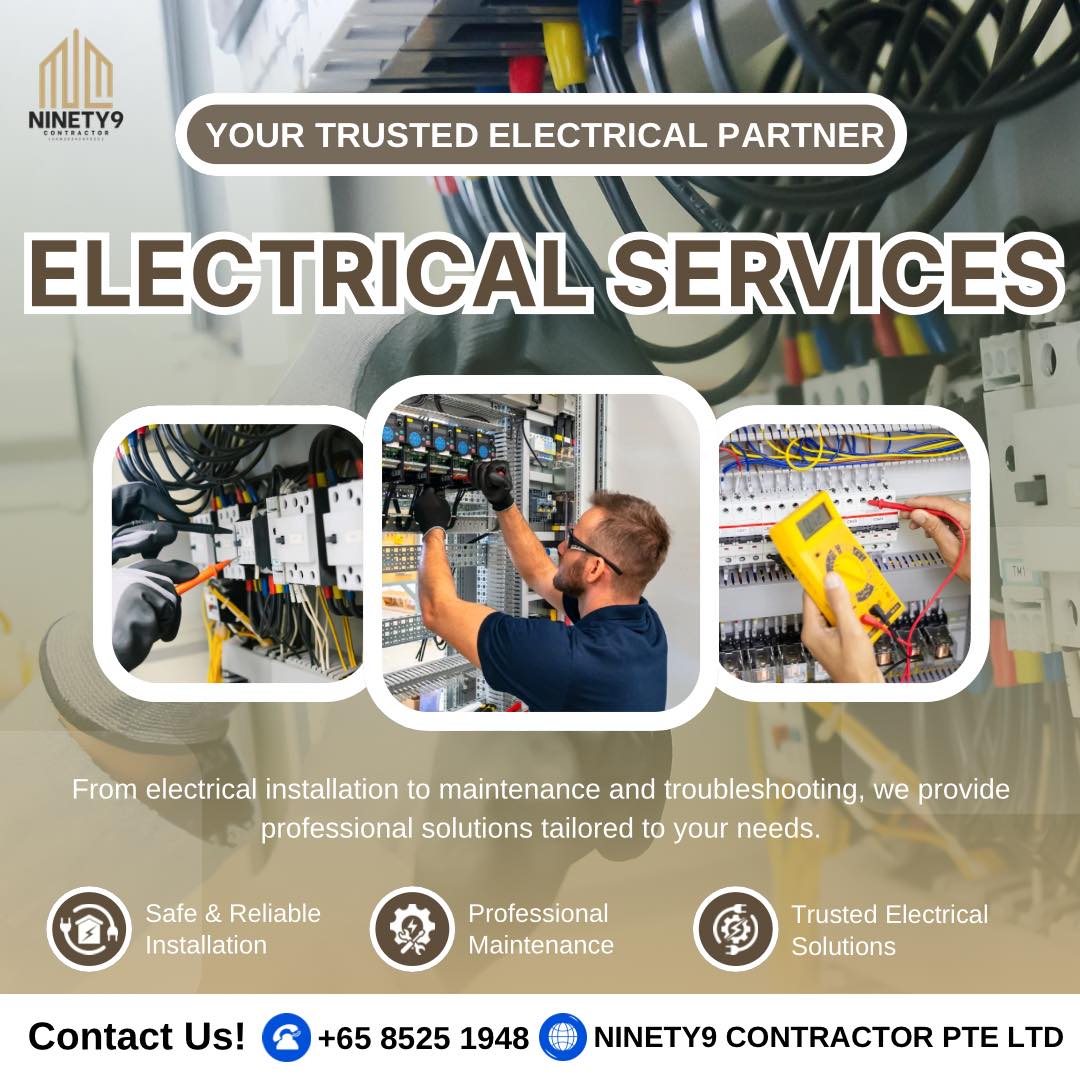 Singapore Safety Electrical Facebook ad: Your trusted electrical partner for safe, reliable, and…