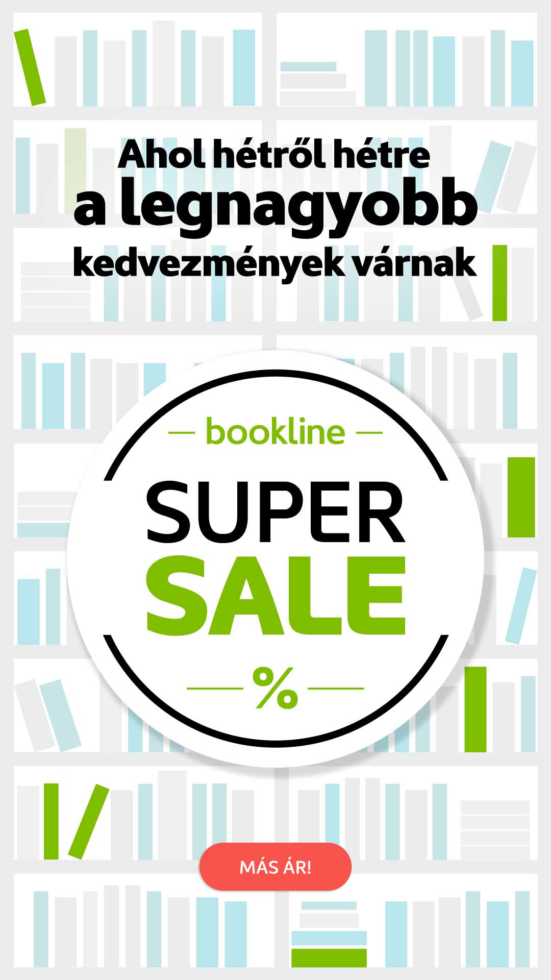 Bookline webáruház Facebook ad