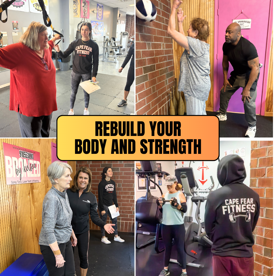 Cape Fear Fitness Personal Training Facebook ad: HUGE Opportunity For Women 40+