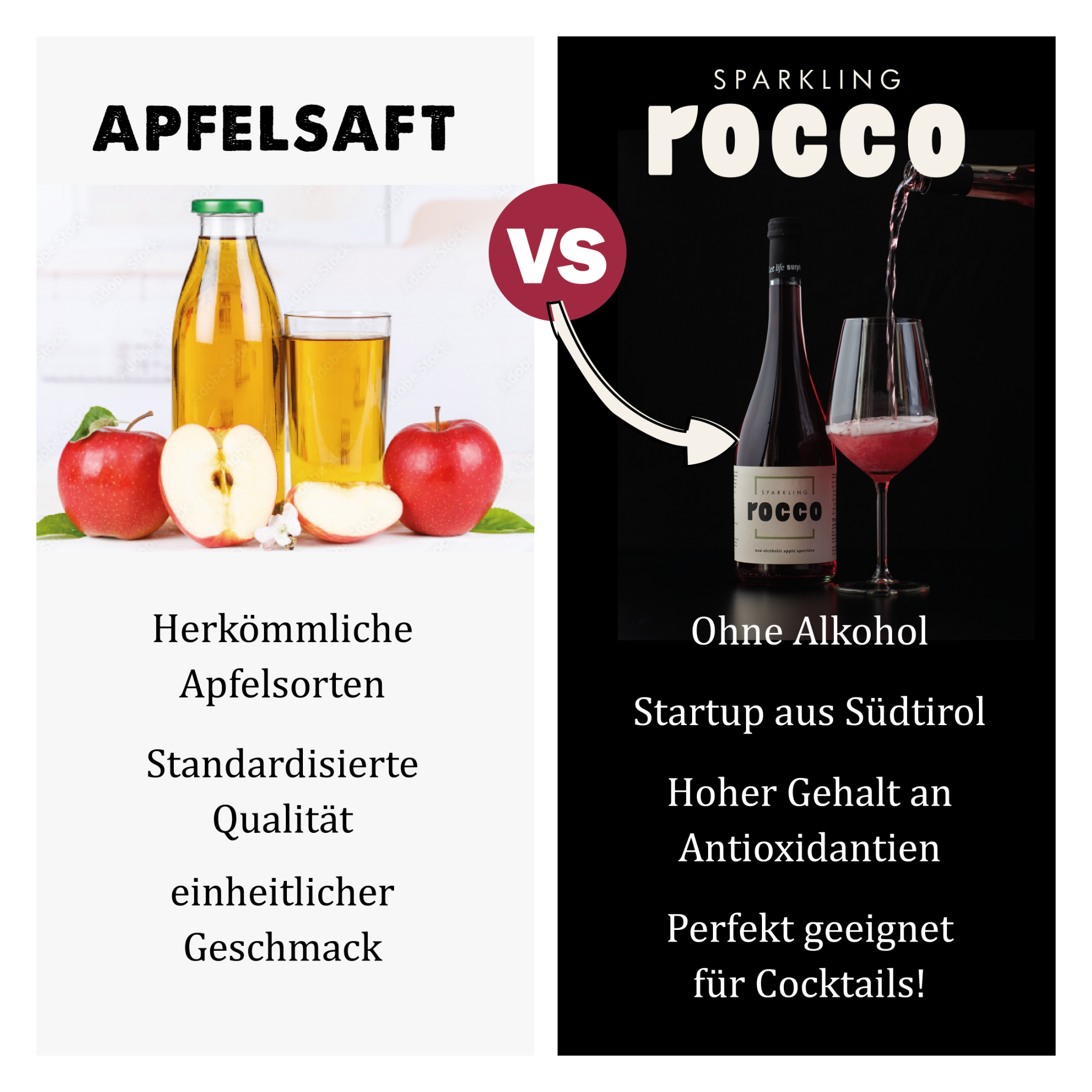 Sparkling Rocco Facebook ad: Entdecke Sparkling Rocco jetzt!