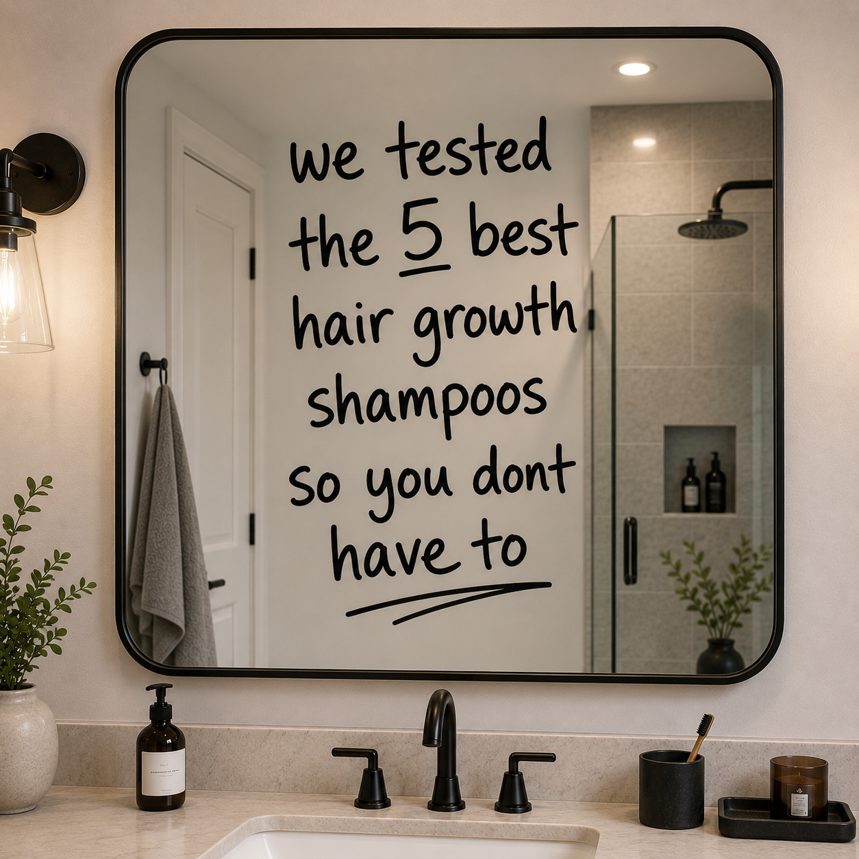My Hair Journal Facebook ad: The 5 Best Hair Growth Shampoos, Ranked