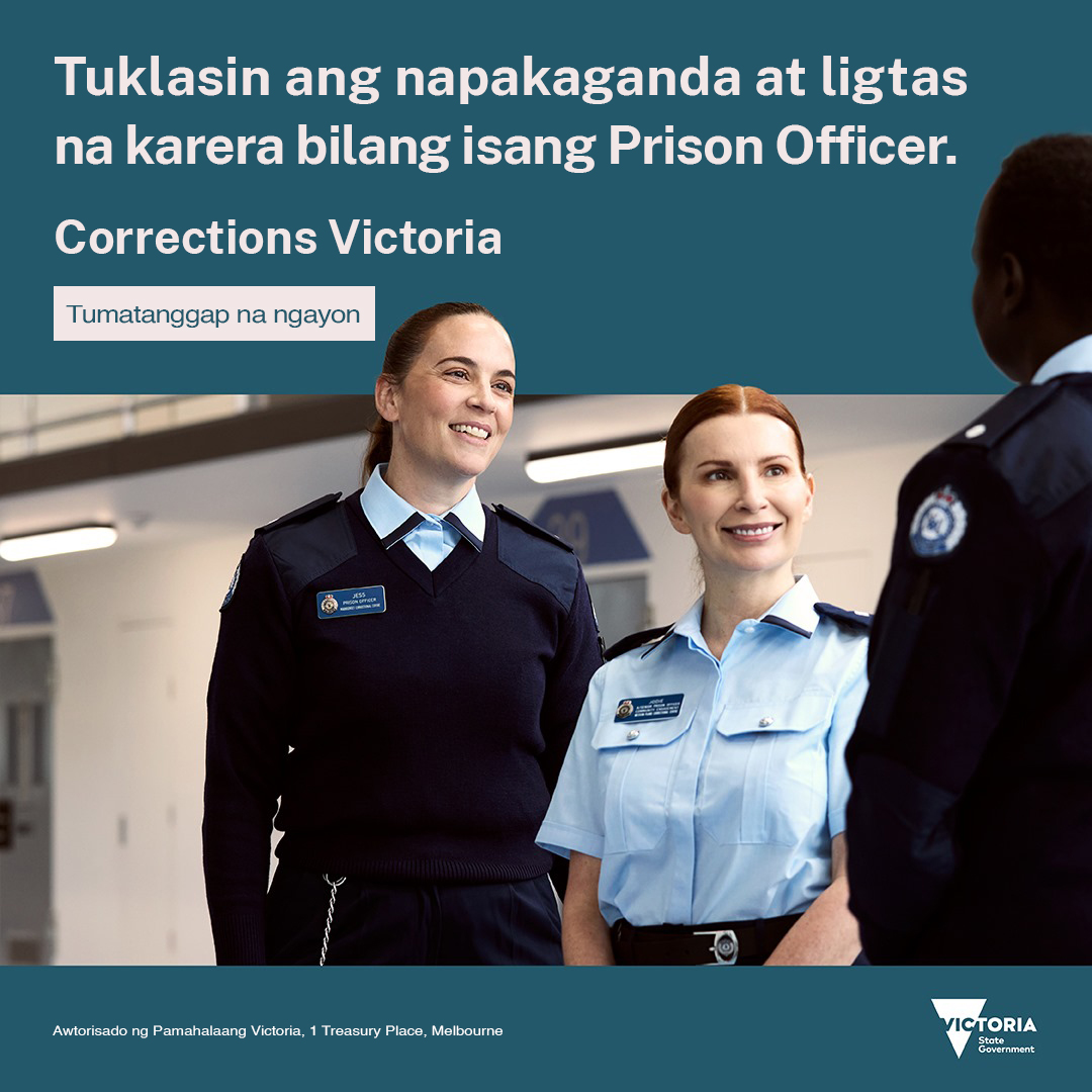 Department of Justice and Community Safety, Victoria, Australia Facebook ad