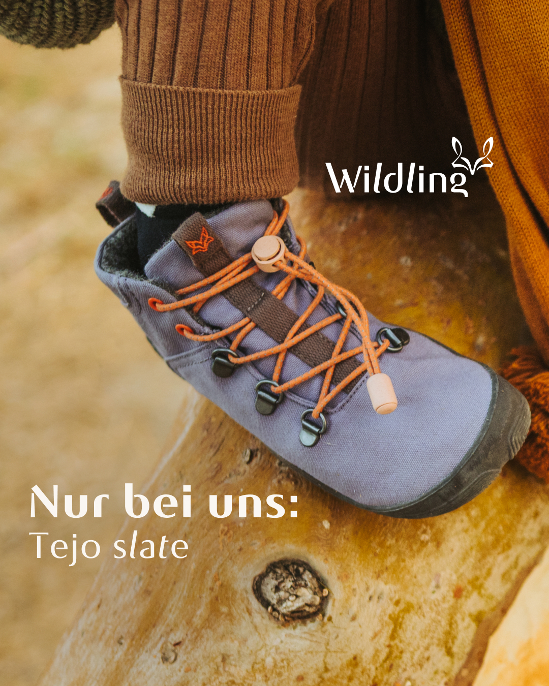 Wildling Shoes Facebook ad: Auf diesen Wildling ist Verlass