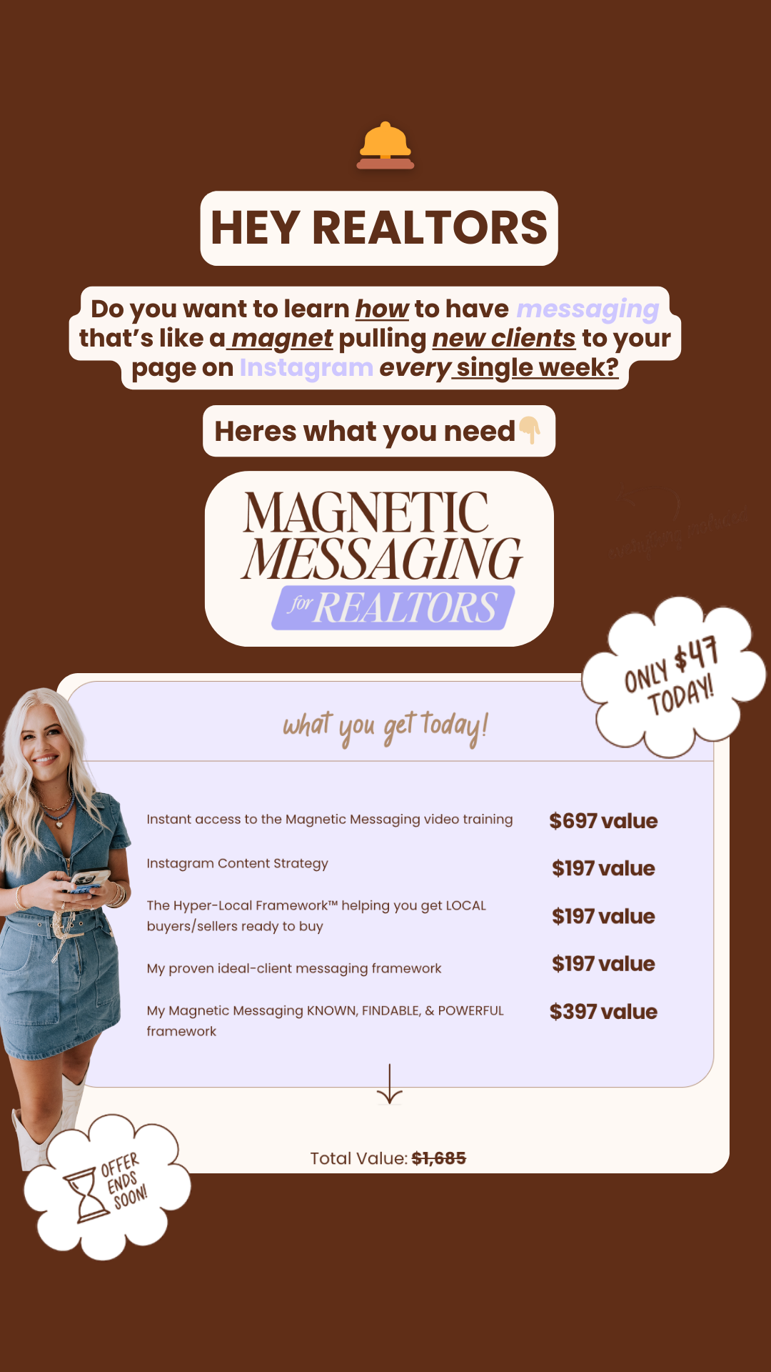 Ashley Walker: Nashville Realtor Facebook ad: Magnetic Messaging for Realtors
