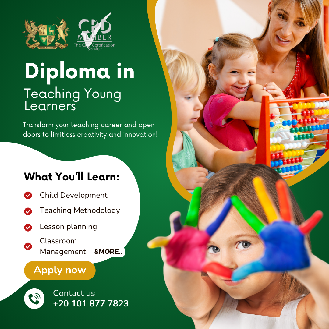 Notting Hill College - School Of Teacher Training Facebook ad: Diploma in Teaching Young Learners