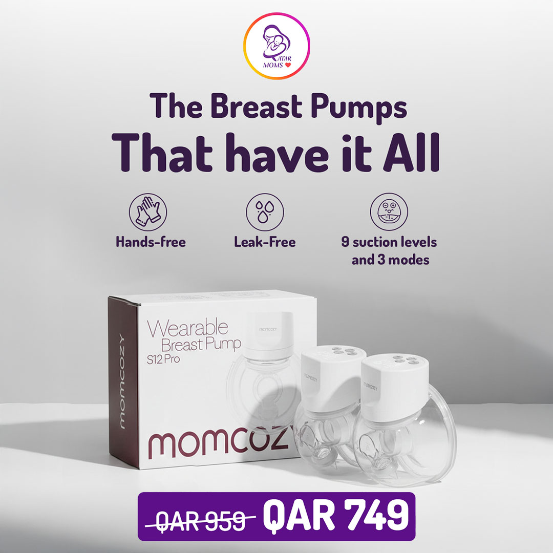 Qatar Moms Facebook ad: تحكمي بيومك مع حرية الشفط بدون استخدام اليدين