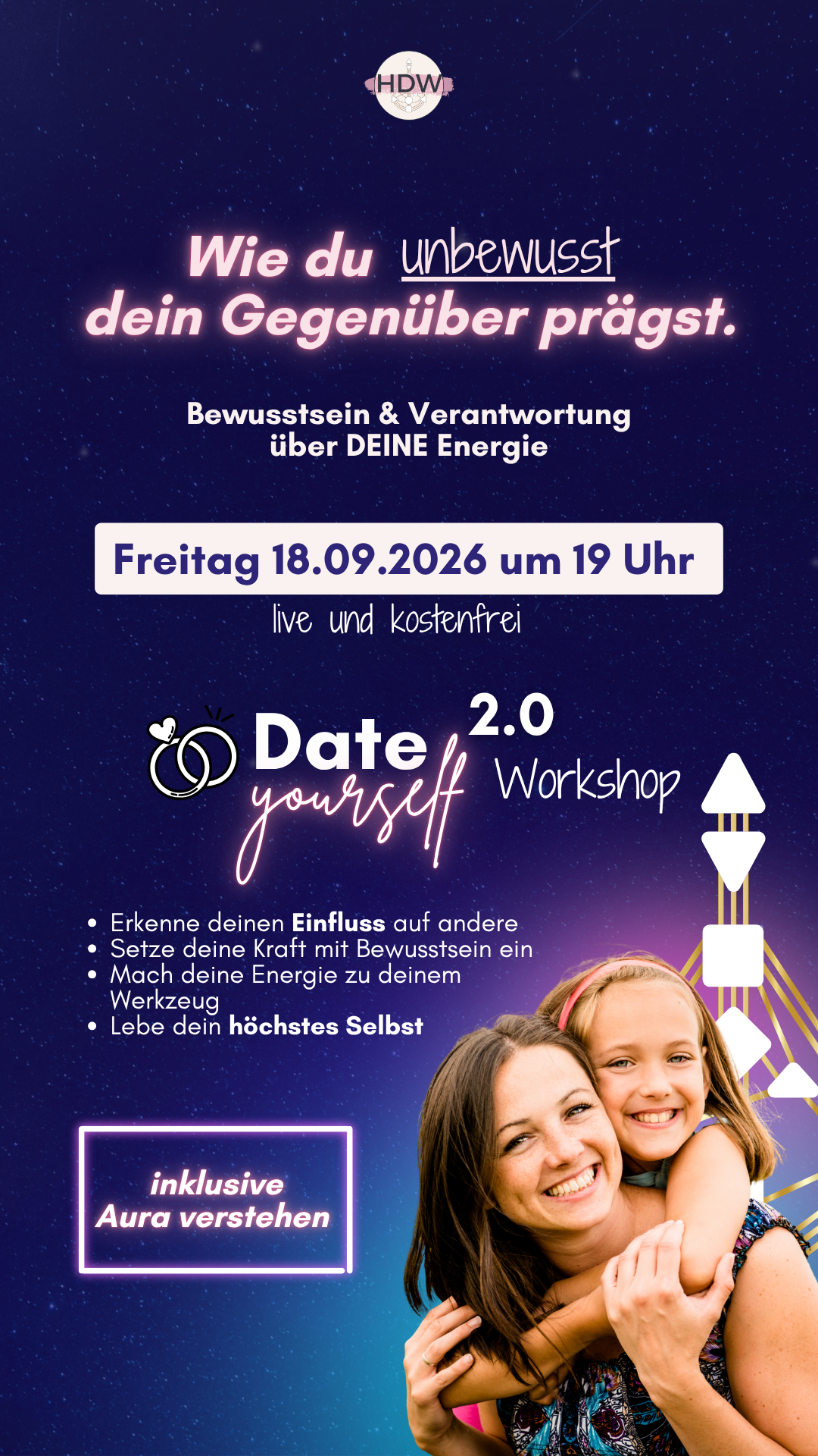 Humandesignwissen Facebook ad: Kostenloser Workshop