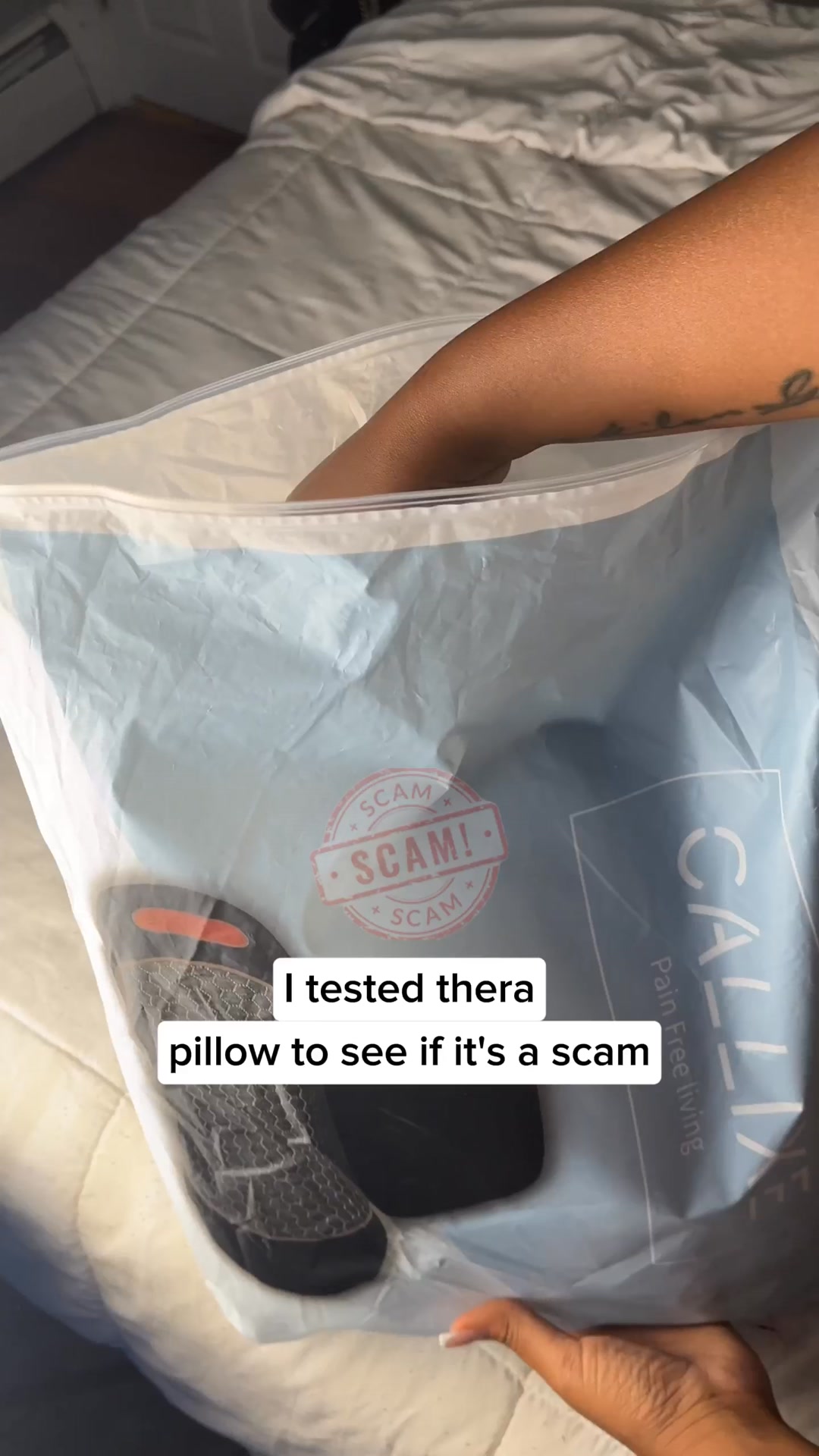 CALLIXE Facebook ad: No More Neck Pain | 1000+ Happy Sleepers
