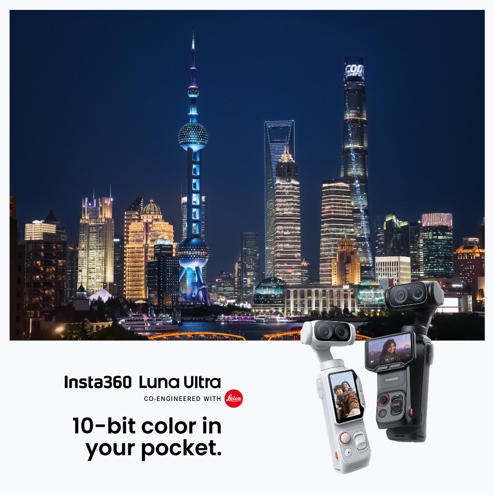 Insta360 ANZ Facebook ad: Luna Ultra: Next-Gen Gimbal