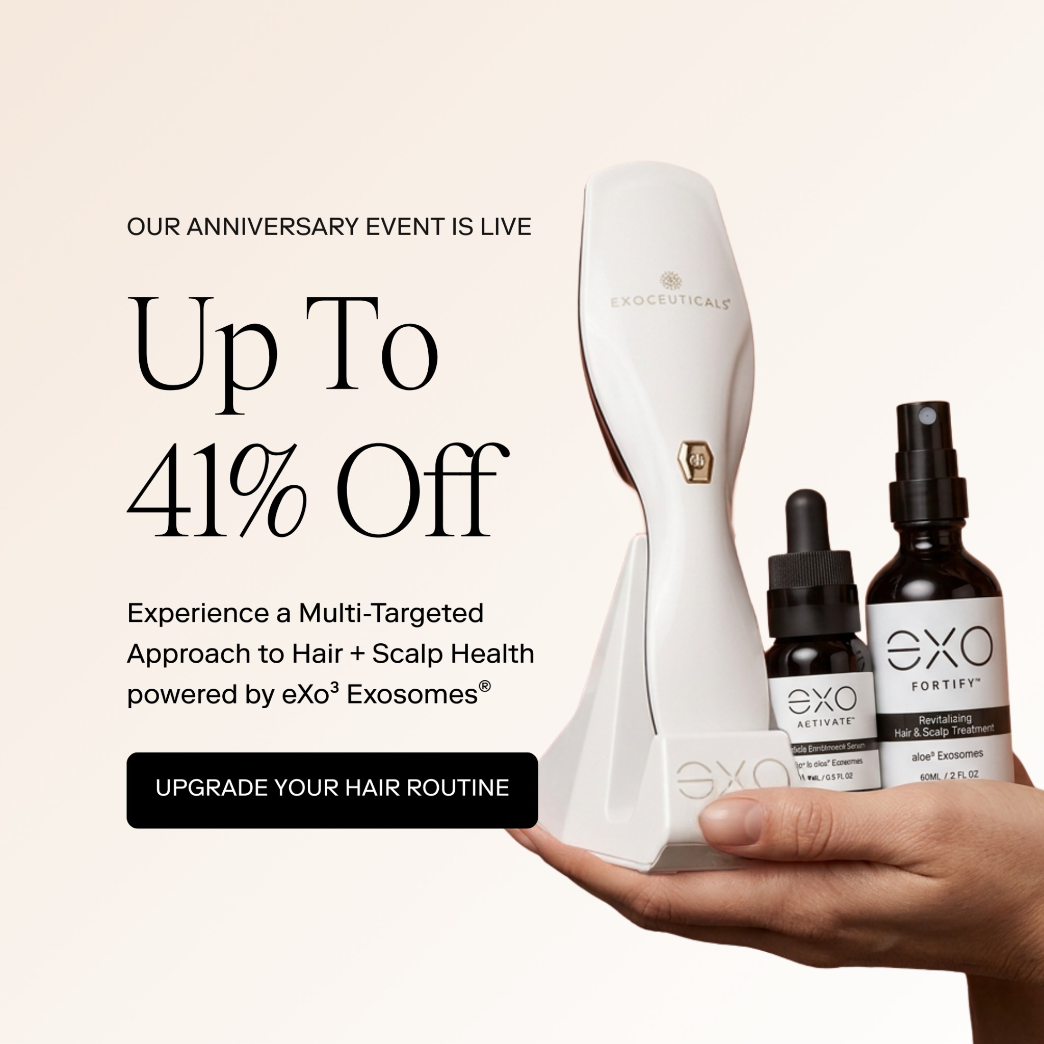 Exoceuticals Facebook ad
