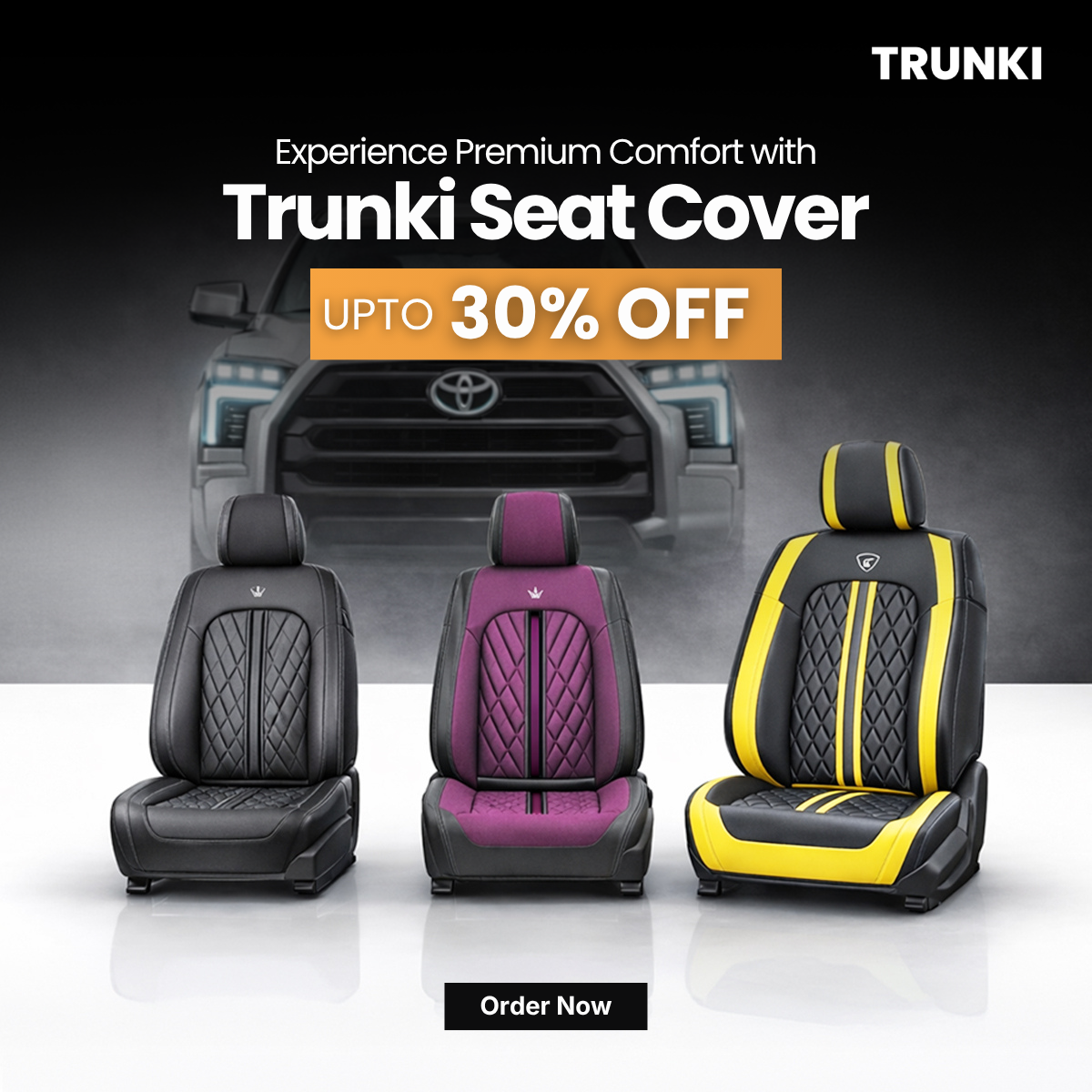 Trunki Automotive Facebook ad: Up to 30% OFF Storewide