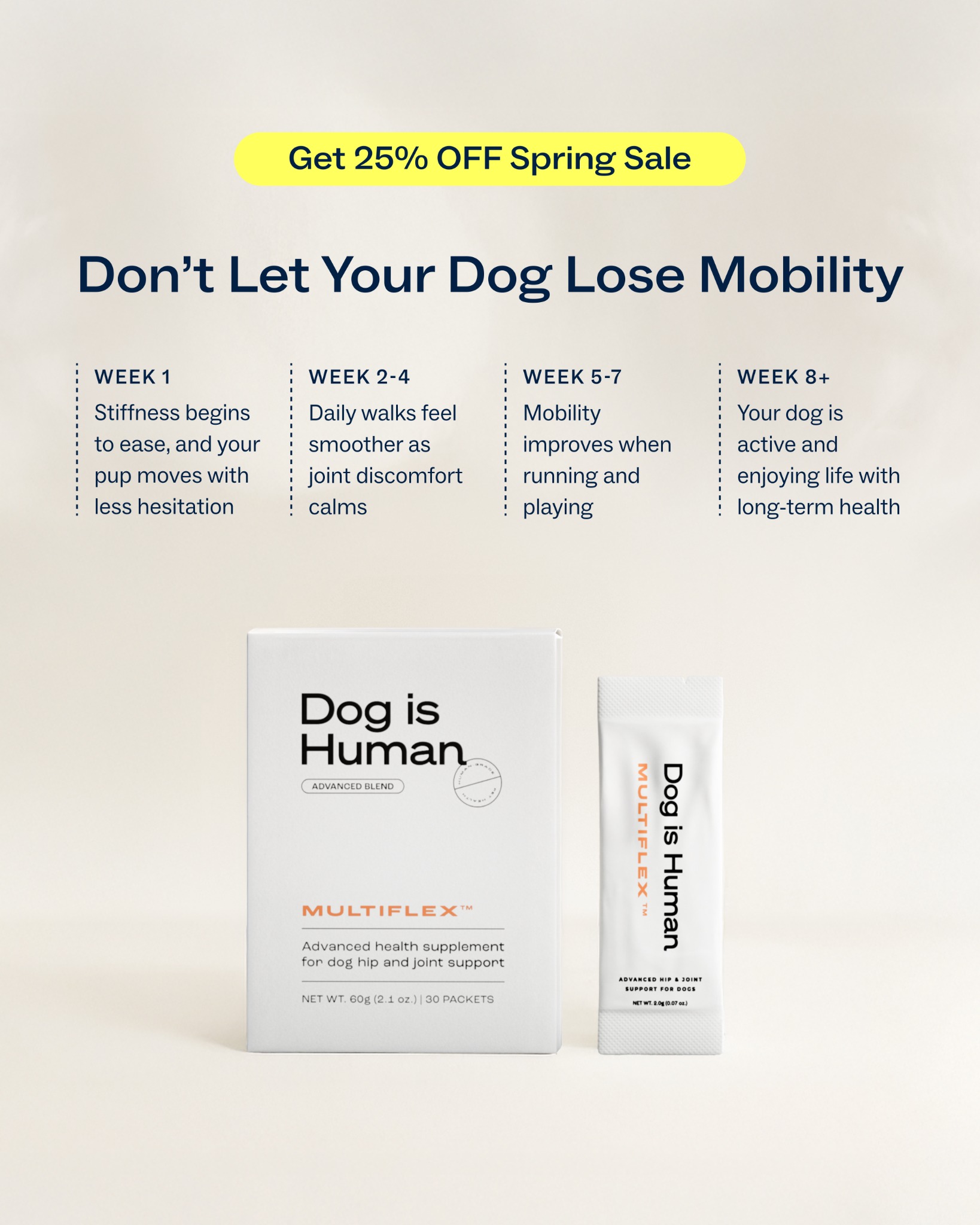 Dog is Human Facebook ad