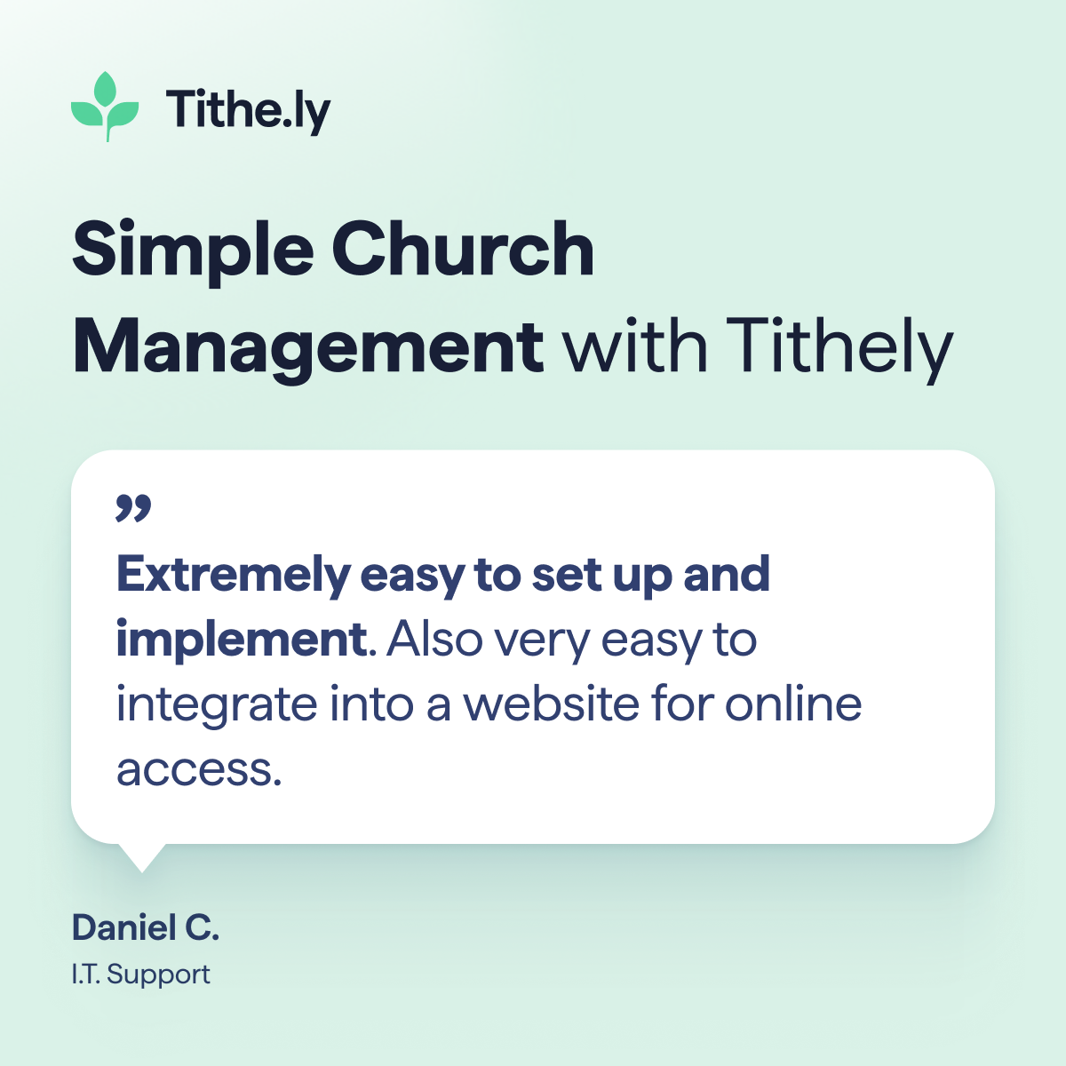 Tithe.ly Facebook ad
