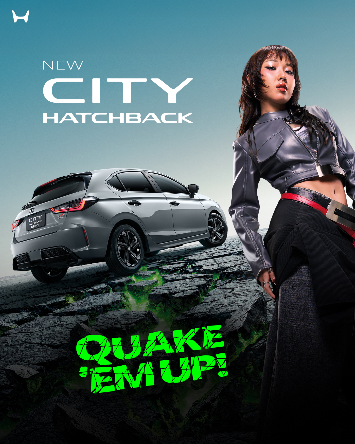 Honda Thailand Facebook ad: New Honda City Hatchback