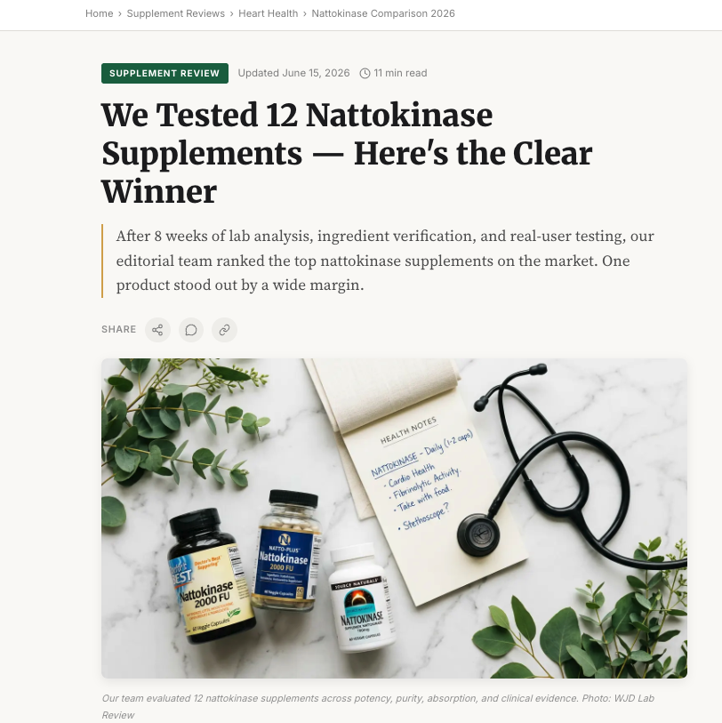 Wellness Journal Daily Facebook ad