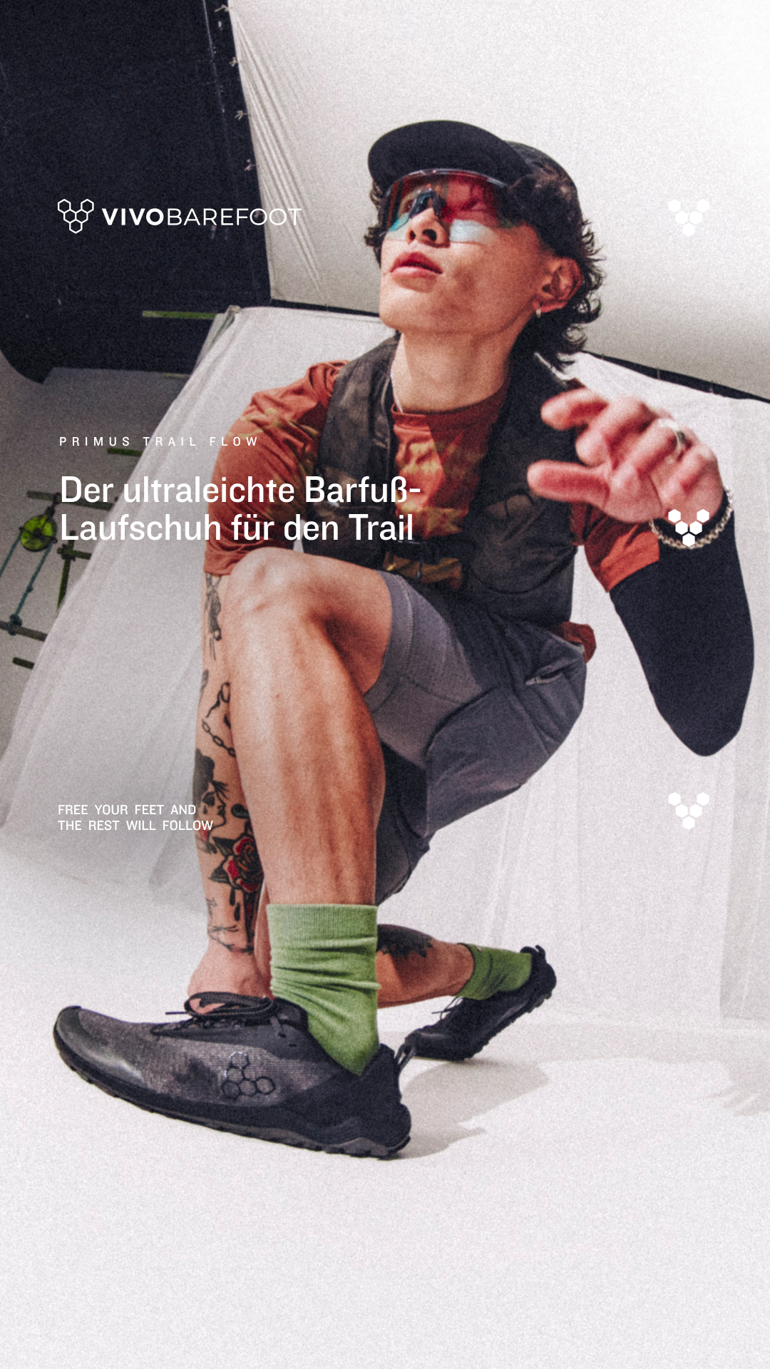 Vivobarefoot Facebook ad
