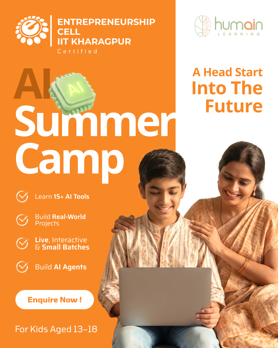 Humain Learning Facebook ad