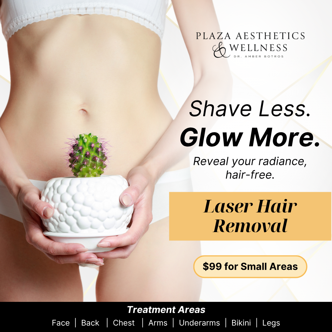 Plaza Aesthetics Facebook ad