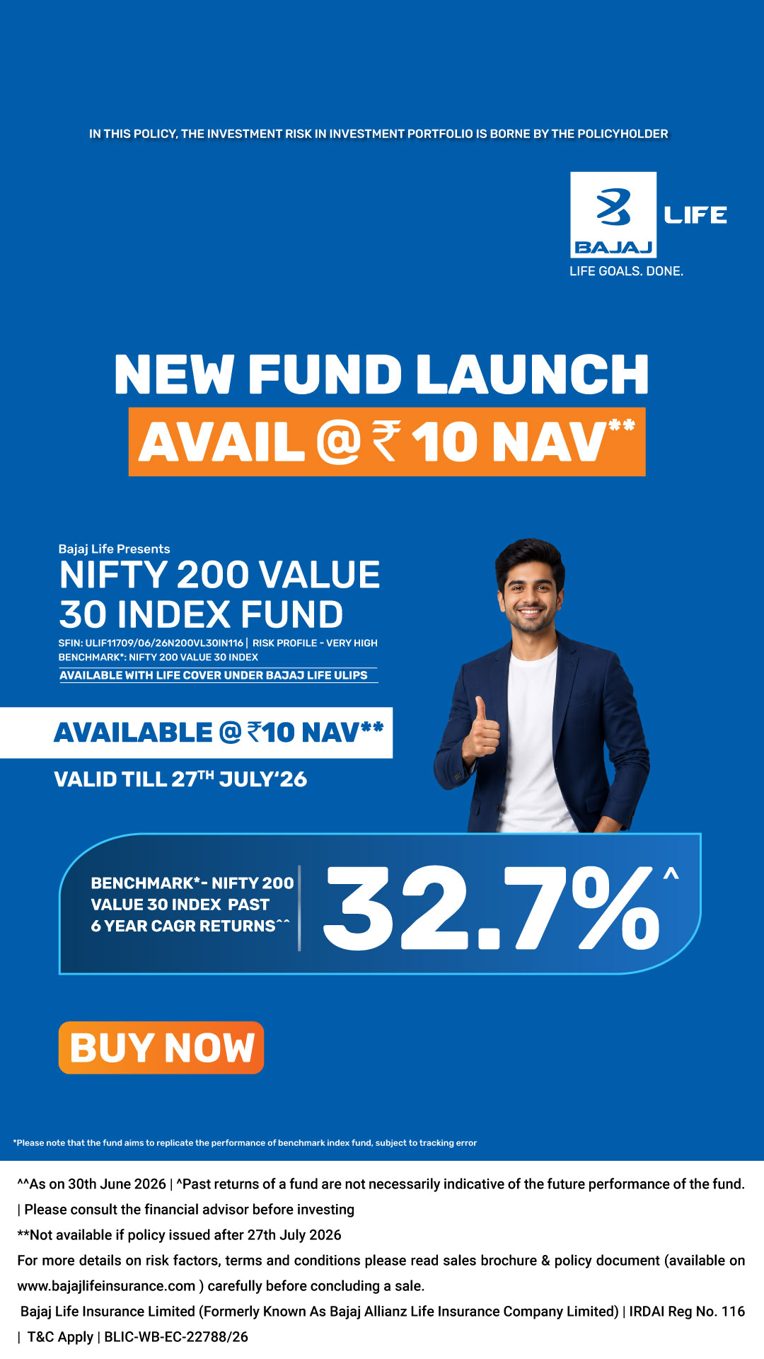 Bajaj Life Facebook ad