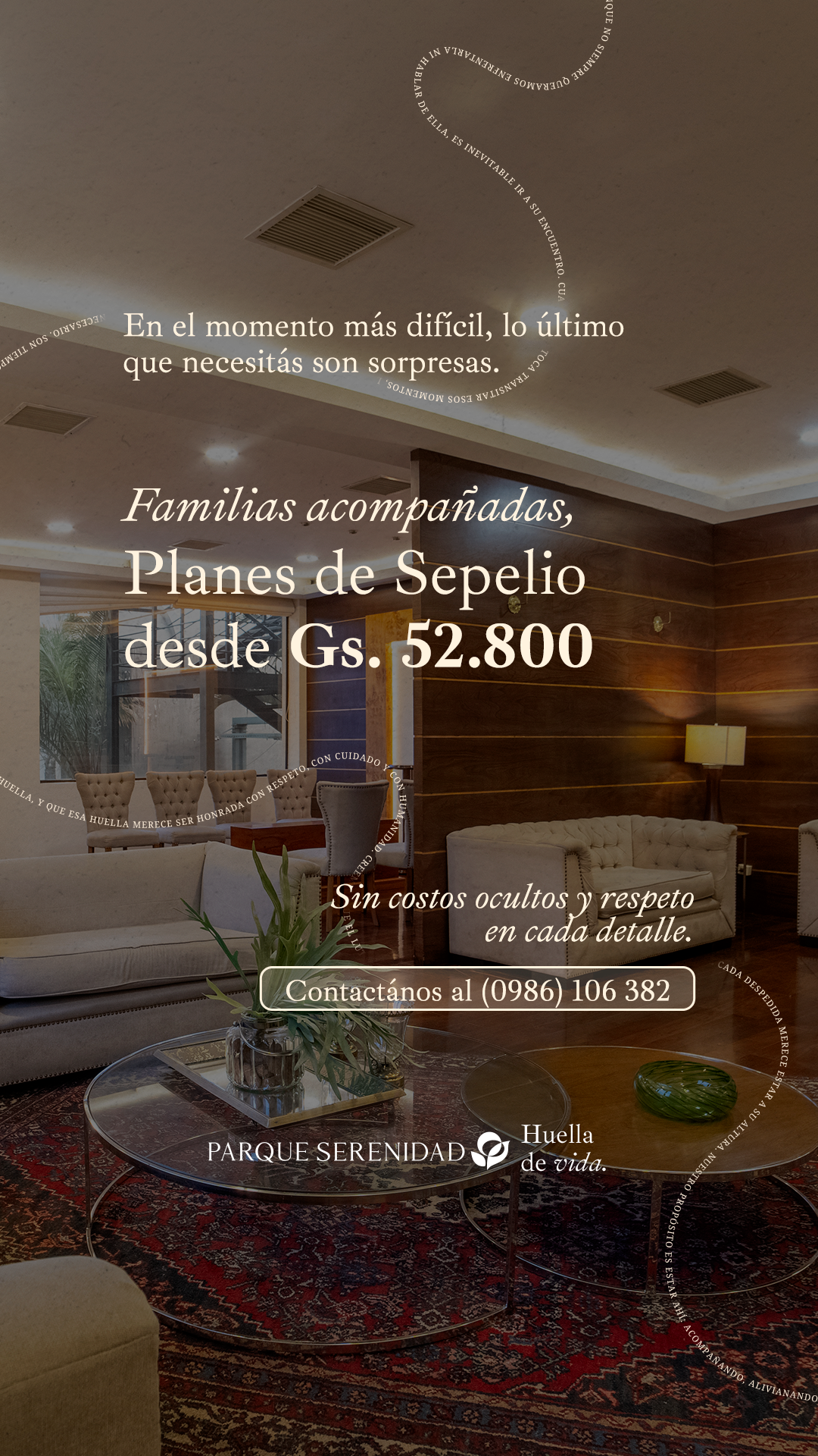 Parque Serenidad Facebook ad