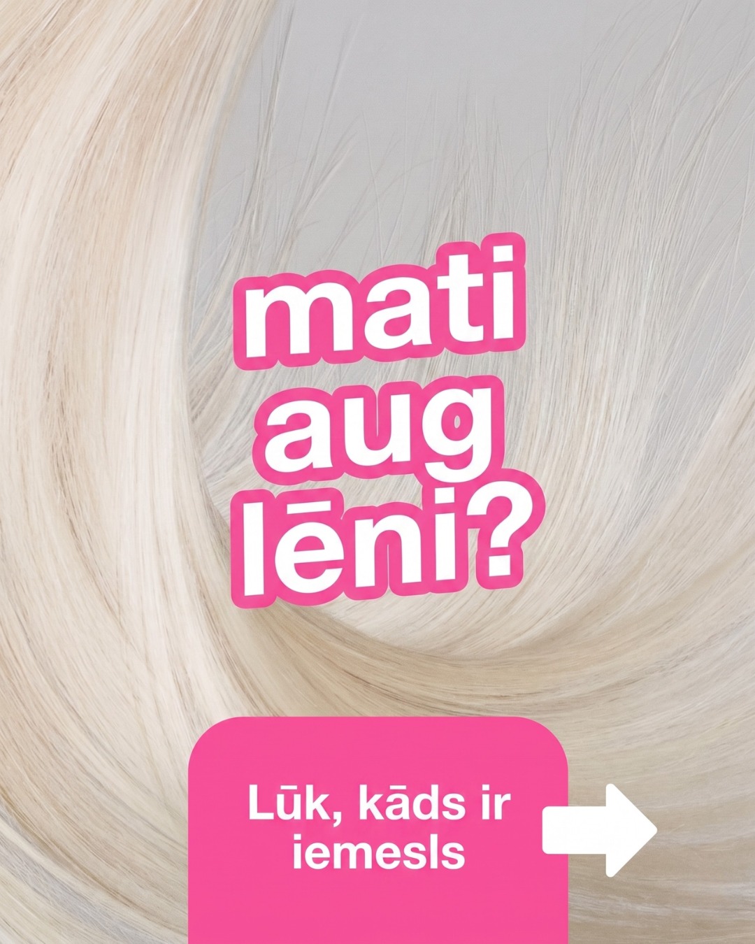 K18 Hair Latvia Facebook ad: Kas patiesībā bremzē matu augšanu?