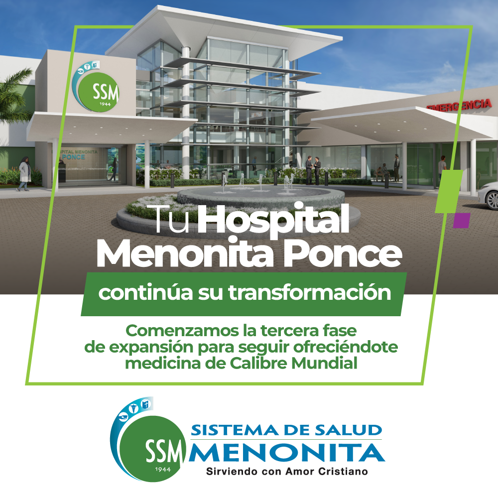 Sistema de Salud Menonita Facebook ad: ¡Grandes noticias para Ponce y todo el área…