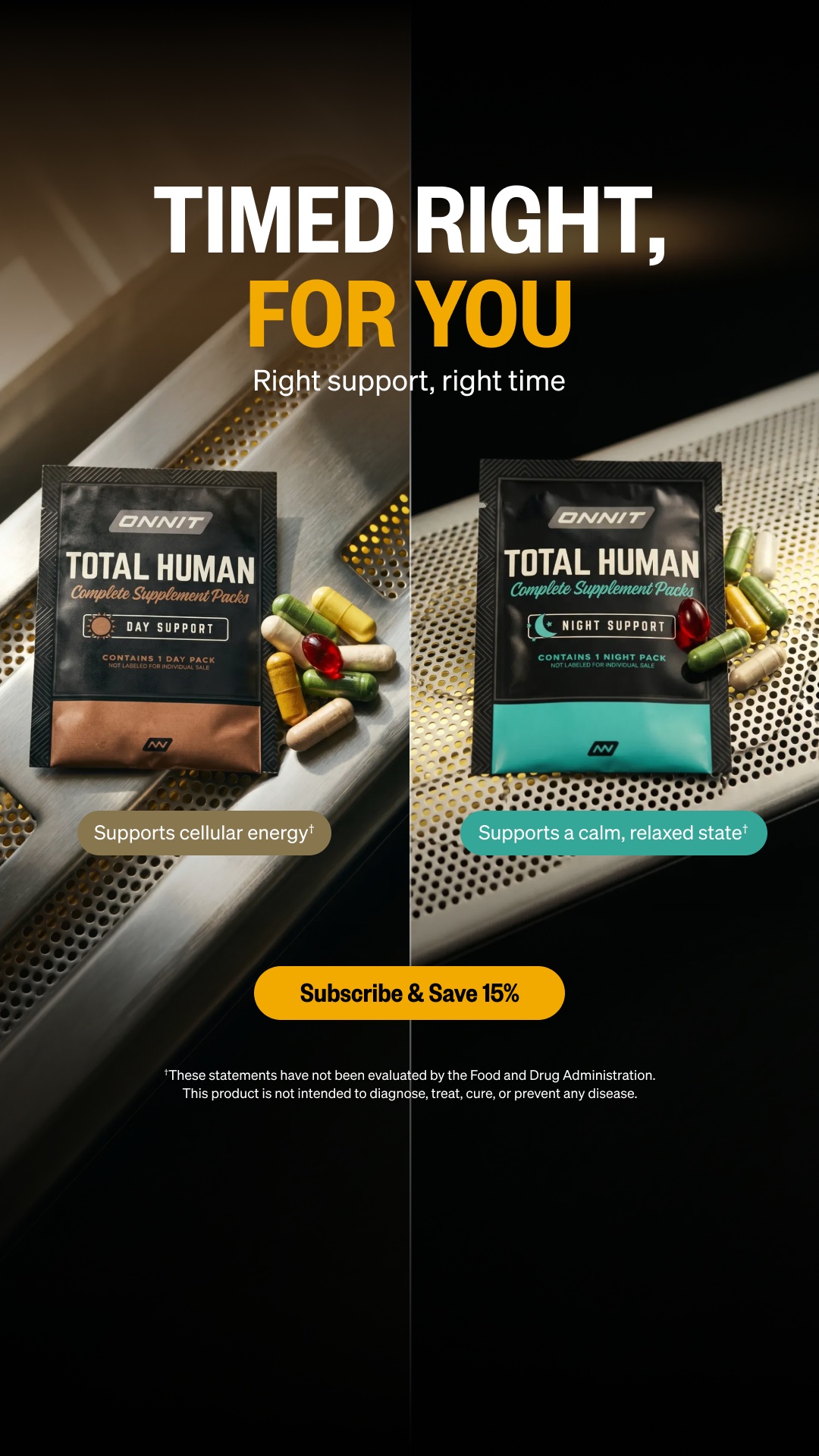 Onnit Facebook ad