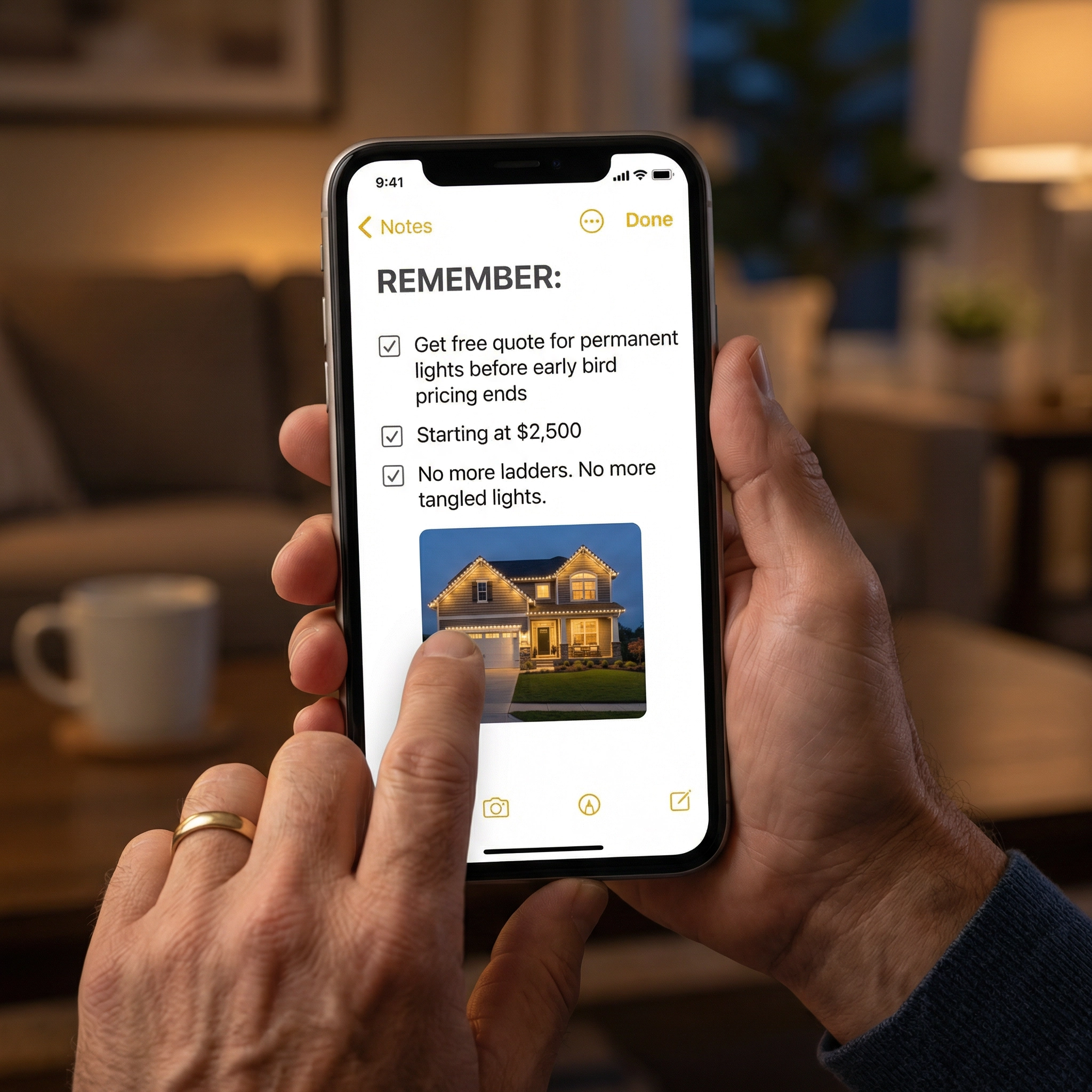 Lumenary Pro Facebook ad