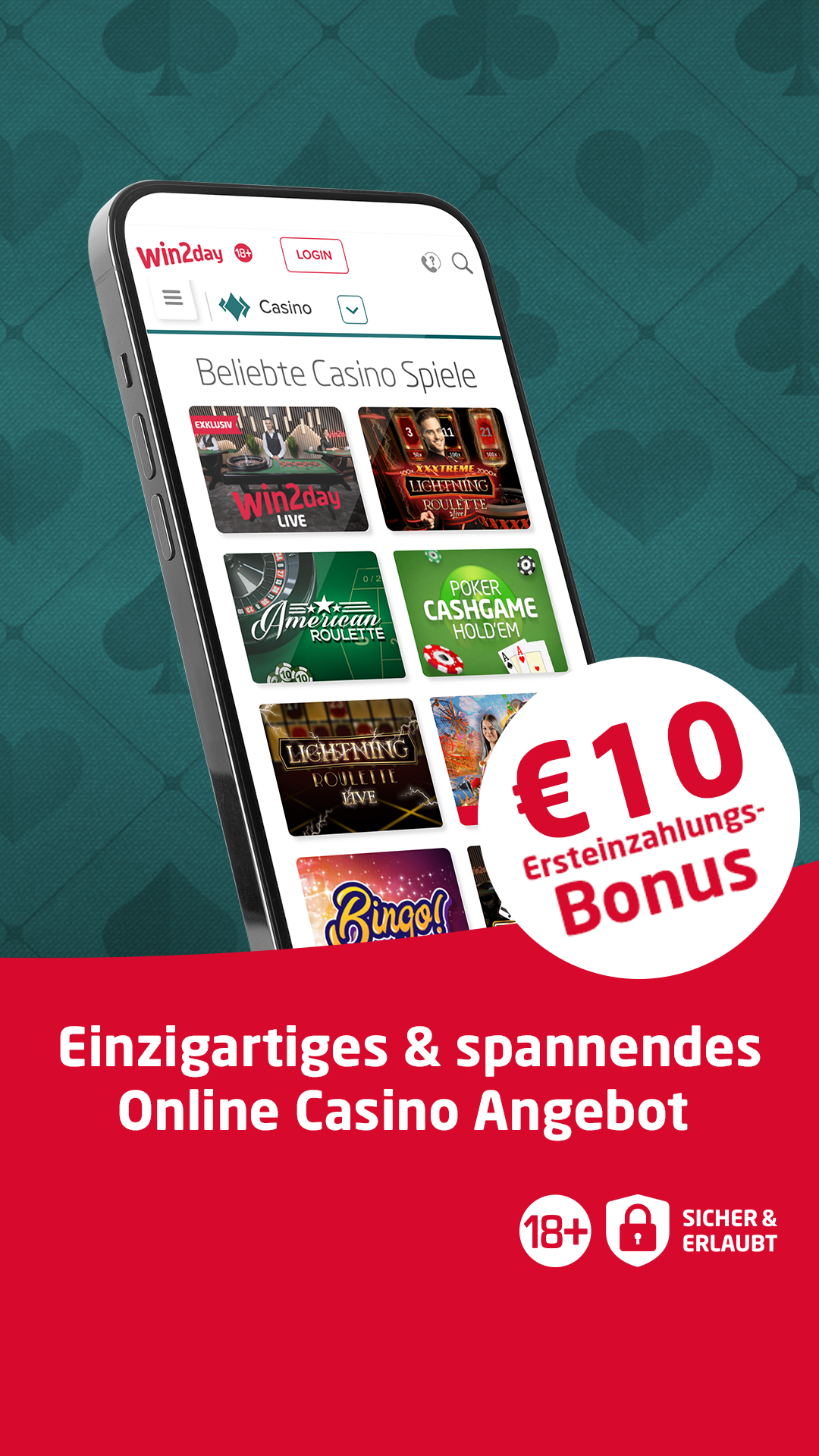 win2day Facebook ad