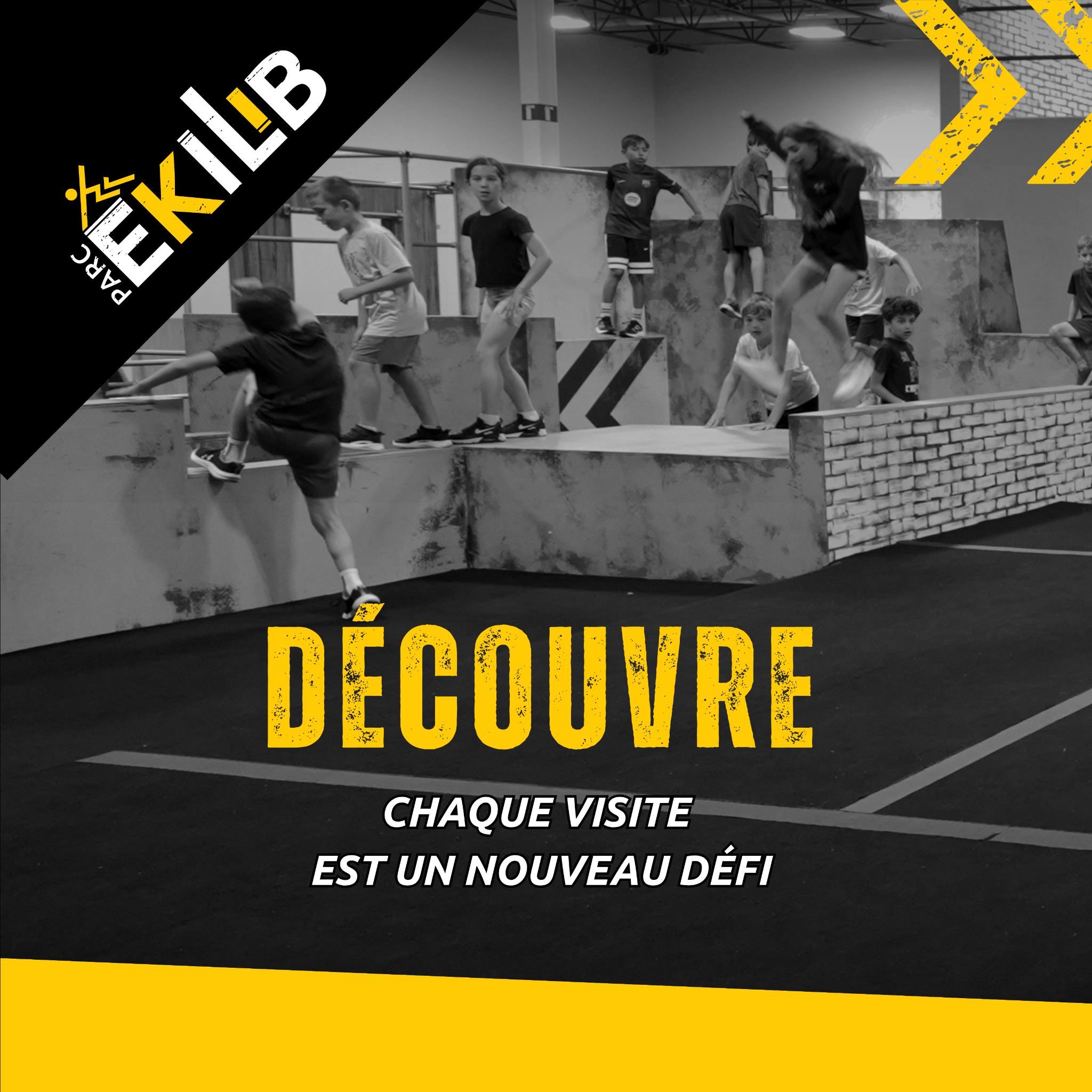 Parc Ékilib Facebook ad: ACCÈS LIBRE Parc Ékilib