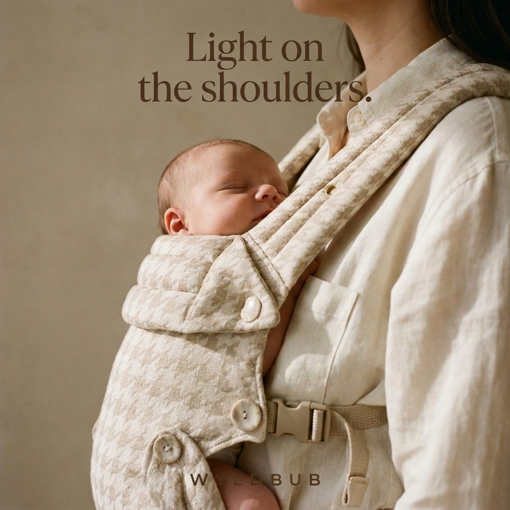 Wyld Bub Facebook ad: Light on the shoulders.