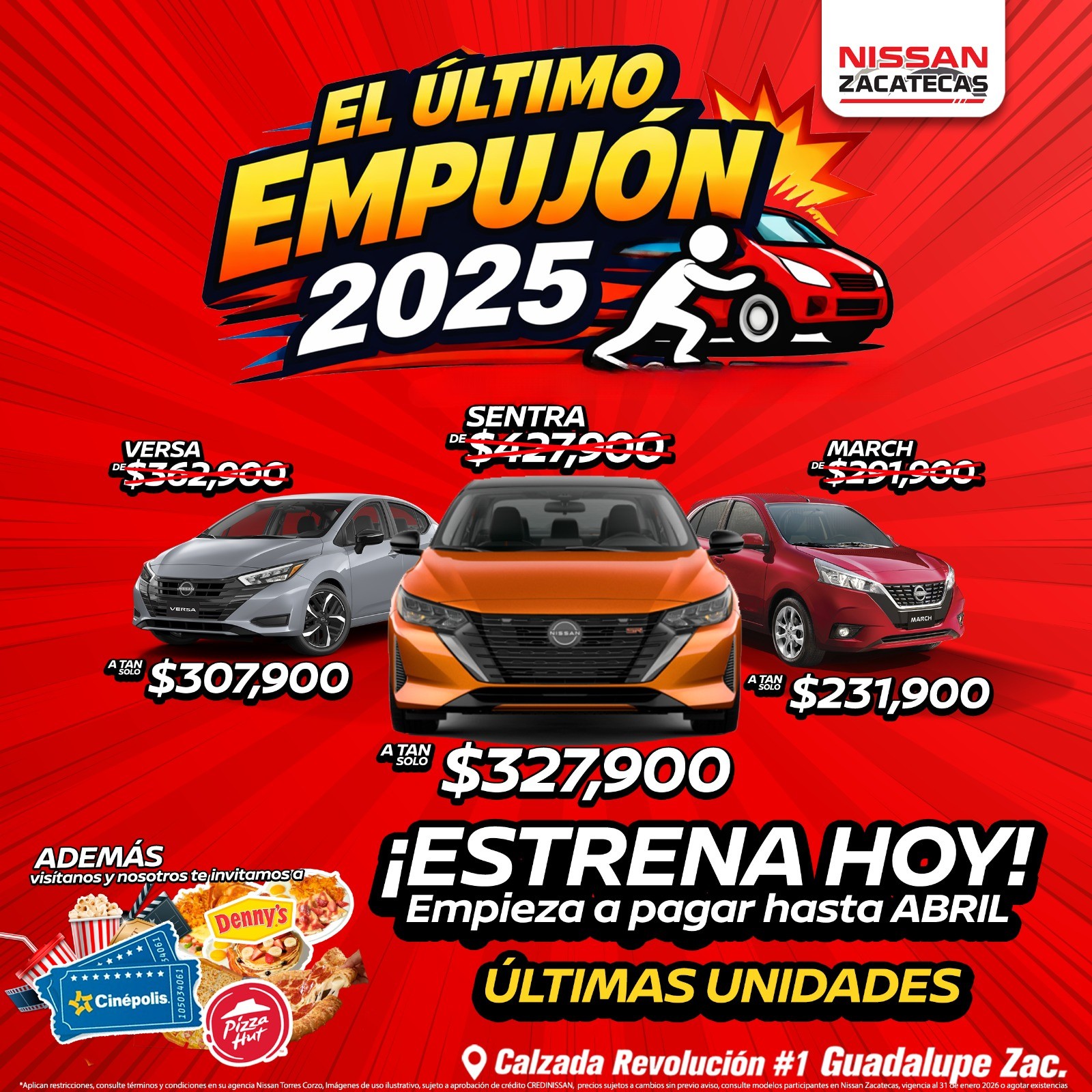 Nissan Torres Corzo Zacatecas Facebook ad